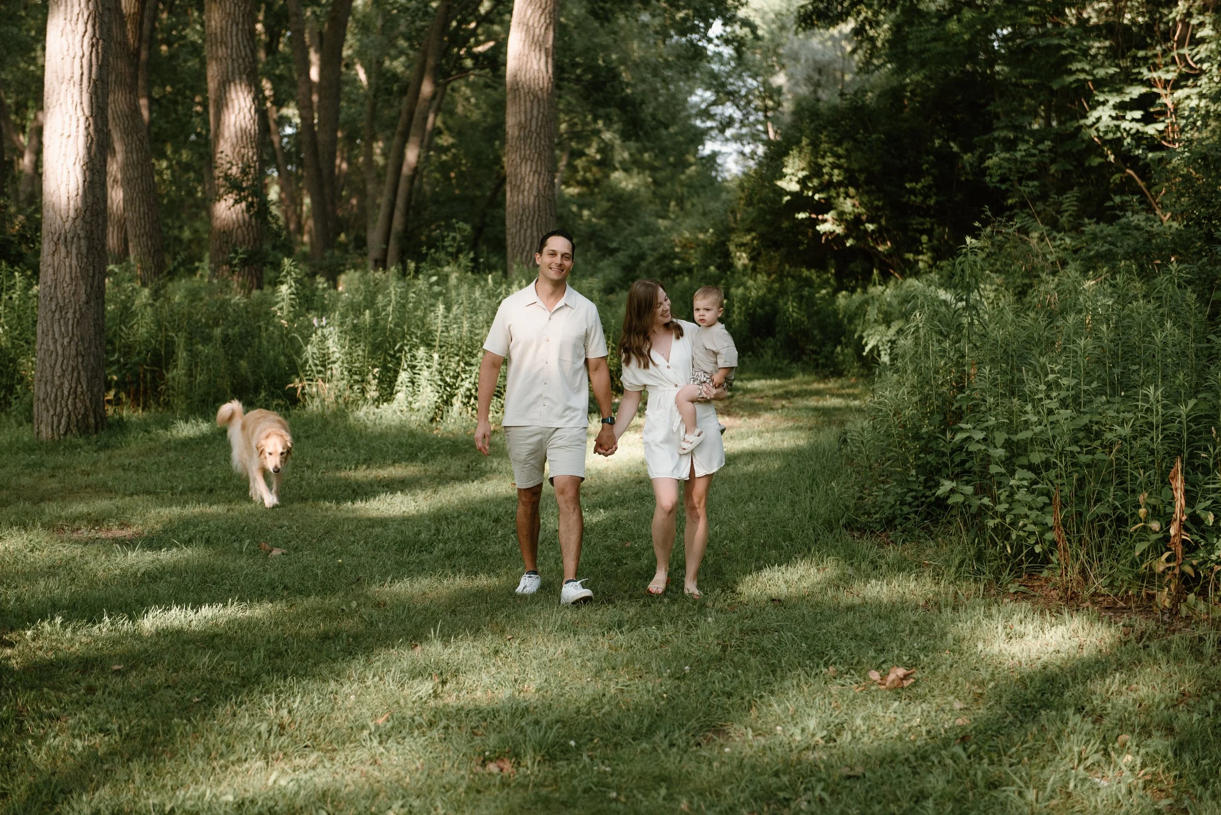 Meagan + Phil + Jack | Family Session at Cherry Beach, Toronto