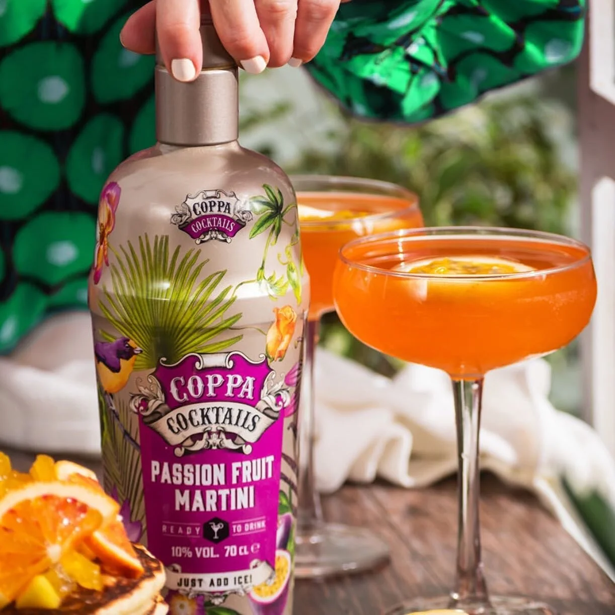 Coppa Cocktails Passionfruit Martini f&aelig;st &aacute; desma.is 🍹😋
