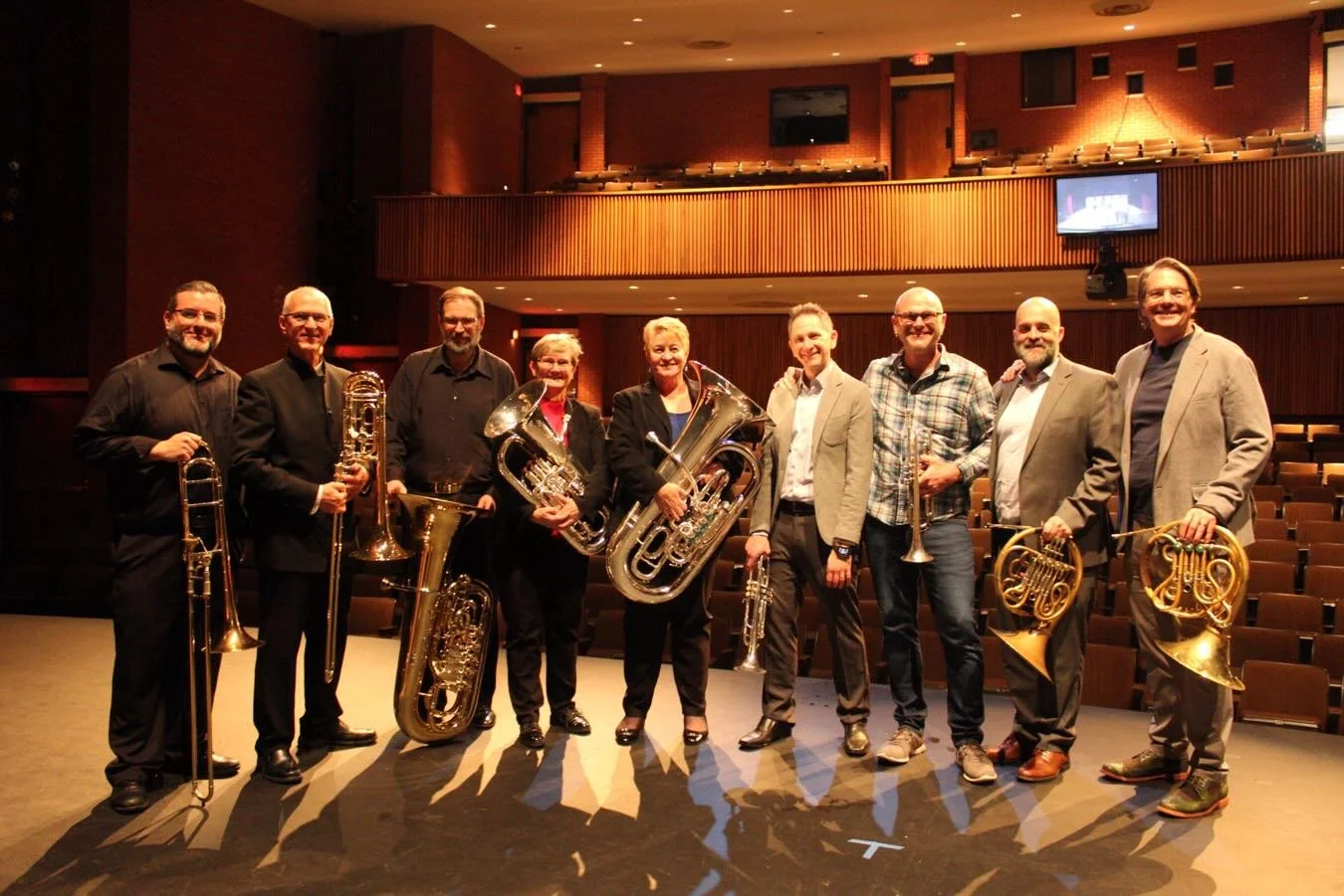 That&rsquo;s a wrap. What a weekend! Nearly 200 attendees!!!!

Thanks to my wonderful brass colleagues&mdash;we have something special here! And our guest artists for this year&rsquo;s symposium were top notch. Gail Robertson and Stacy Baker sound am