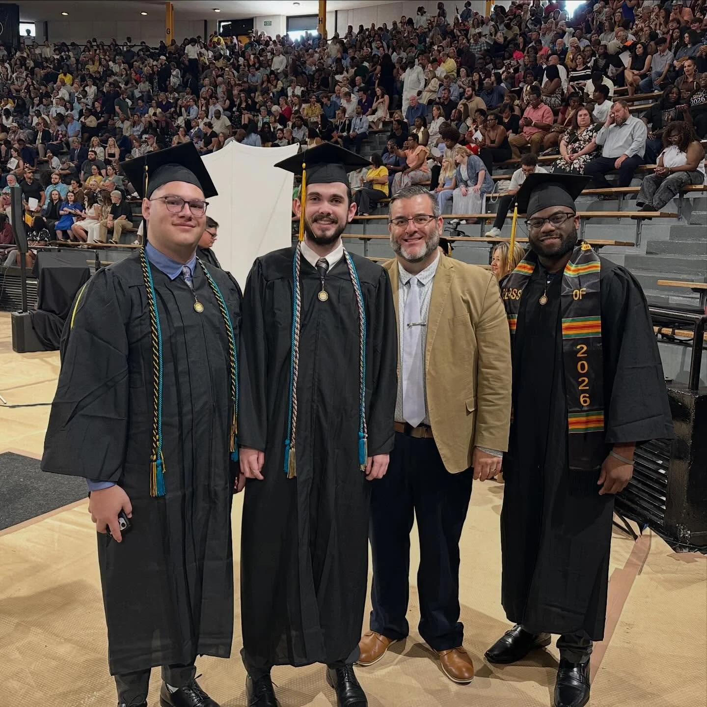 Congratulations to all graduates but a shout out to our @usmtrombones grads! I am proud of each of you! Stay in touch and go represent! #graduation