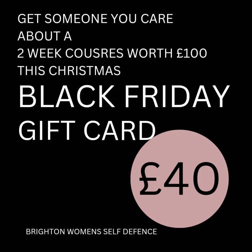 ✨***Black Friday Offer***✨

✨Want to get someone a great stocking filler this year?

We are bringing back the old 2 week courses for an explosive Black Friday offer for your friends or family only

&pound;40 for a 2-week Course 

Limited to 3 purchas