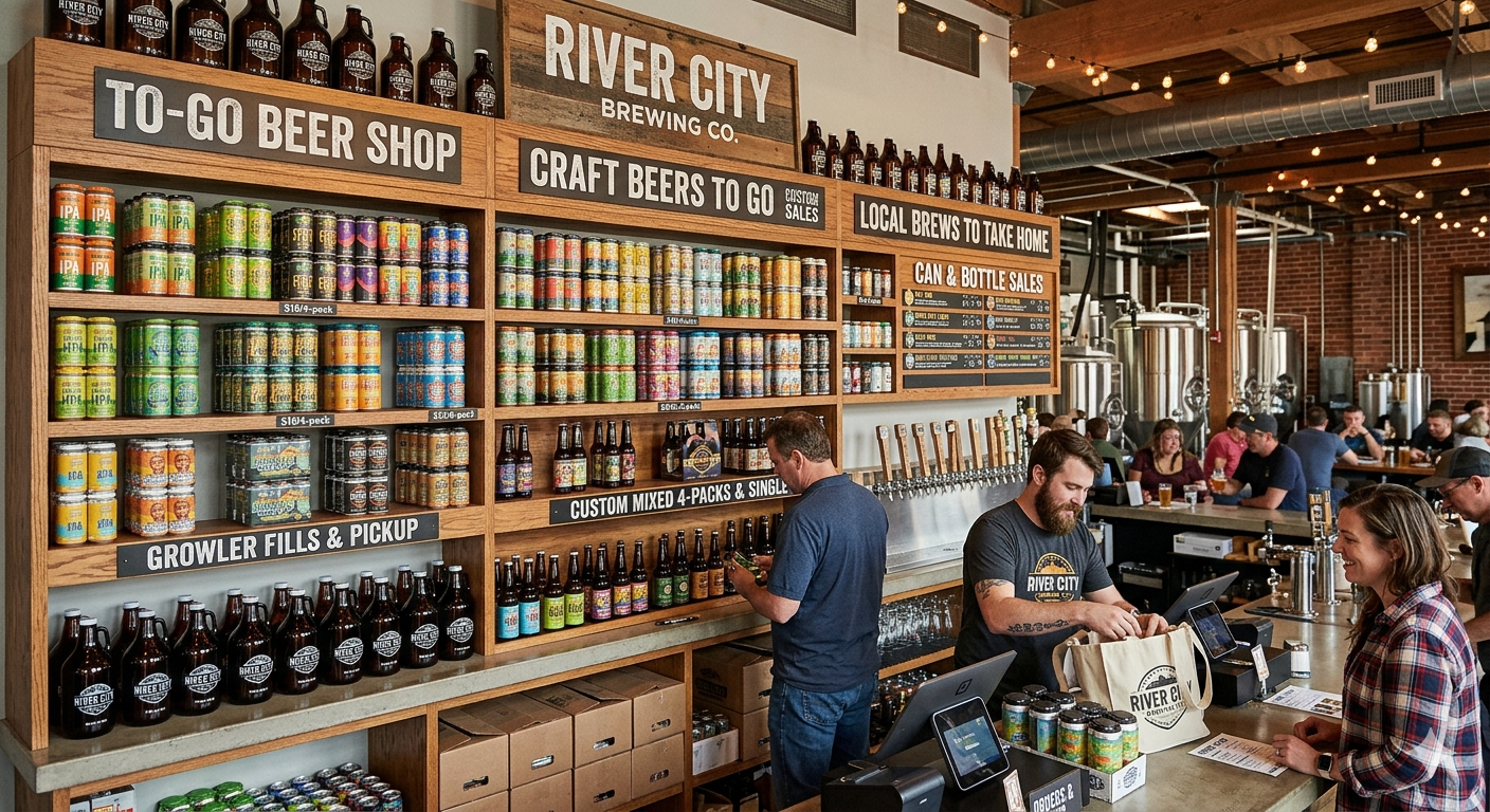 Don’t Let Them Leave Empty-Handed: Why To-Go Beer Options Are a Must for Breweries