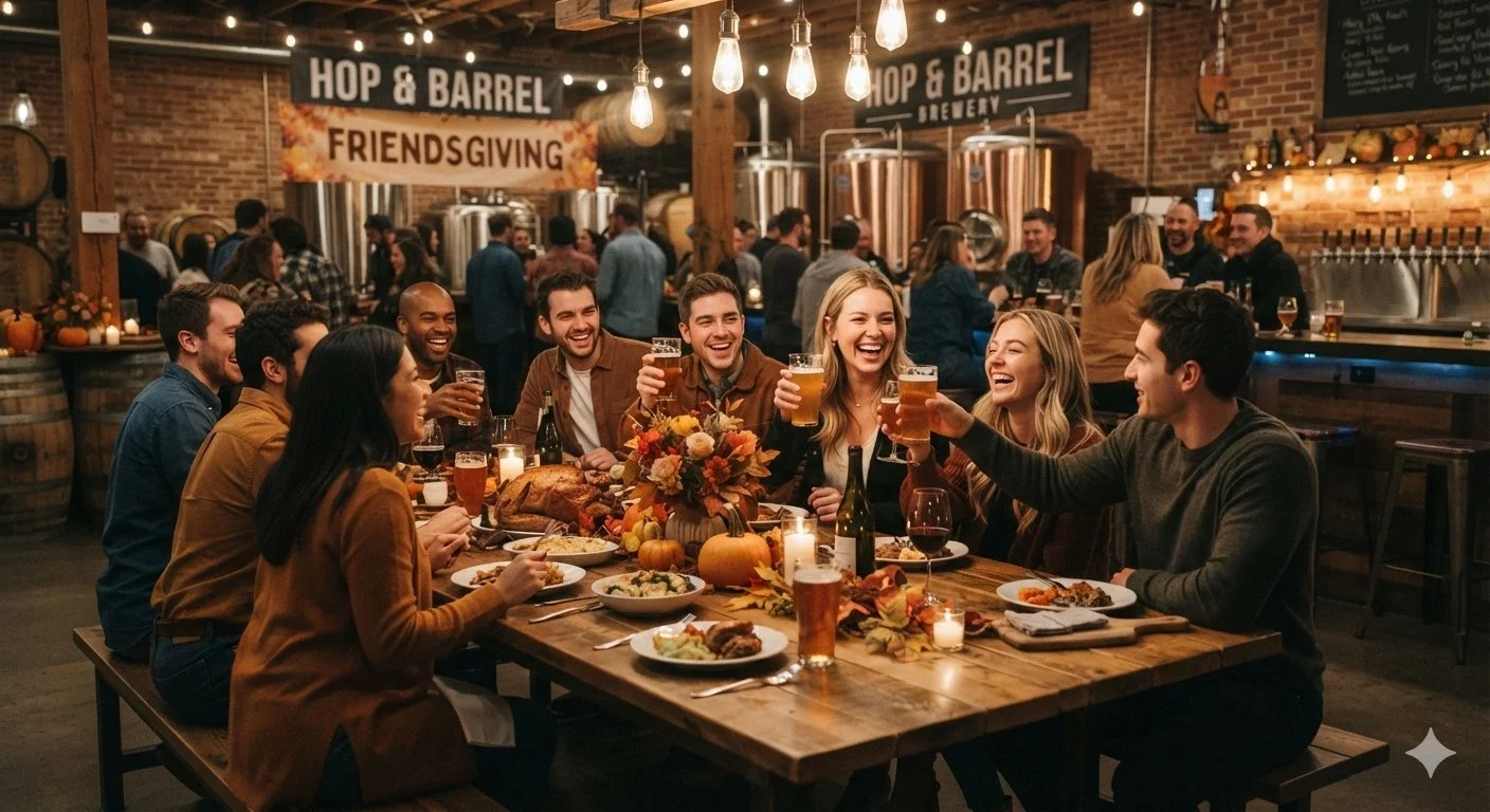 How Breweries Can Host a Friendsgiving Event That Brings Customers Together