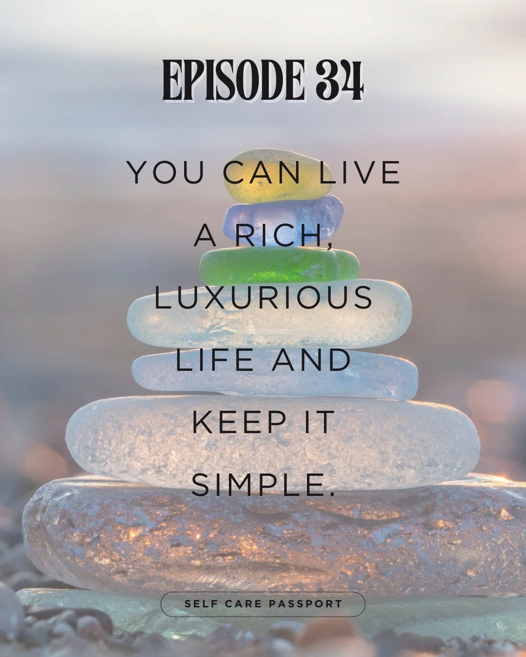 This past few months, I have taken many steps to simplify my life even further. I tell you, at first it feels like it's more complicated. Eventually, it becomes the new norm, and you become more adept at living in new ways.
Which of the following th