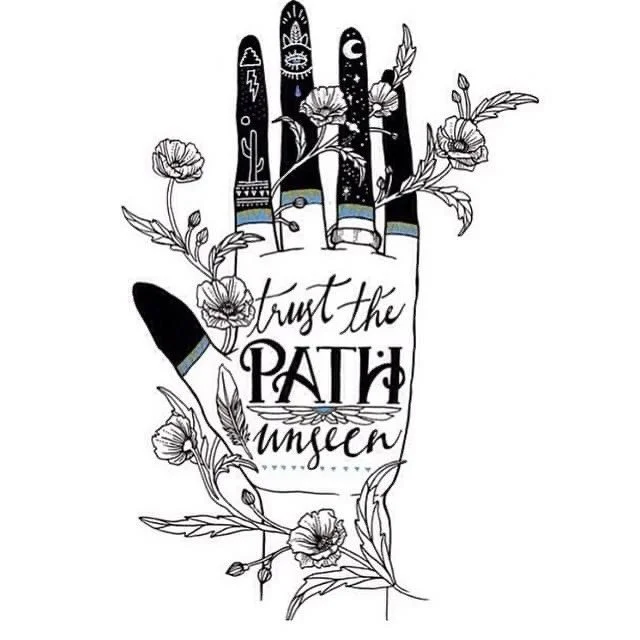 Im trying. Trust the Path, easier said than done some days. 💛