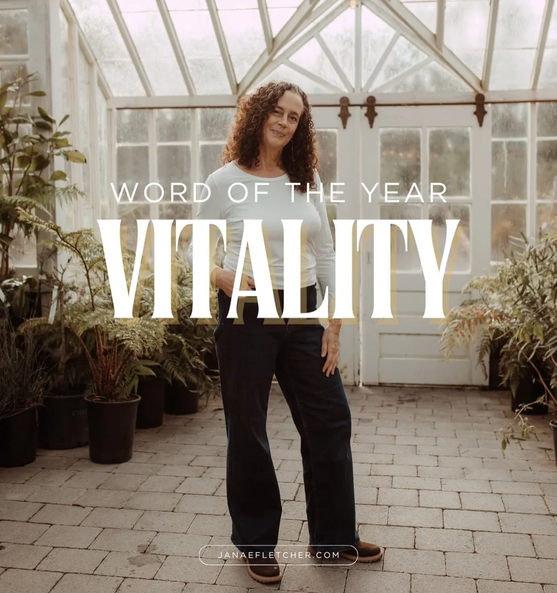 I&rsquo;m here for it. Bring on the VITALITY. The newest podcast about my Word of the Year ritual will be out at the end of January.

There have been many words over the year but the last two have brought me to 2026 in so many needed ways.

2024: Nou