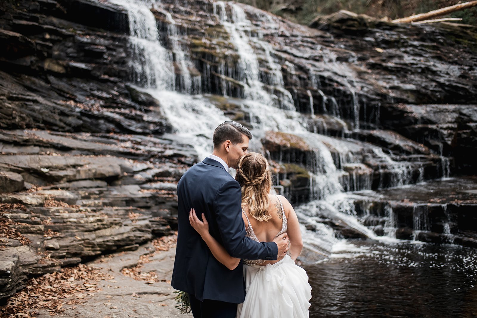 Fall Creek Falls Sparta Tennessee Elopement Wedding Photography