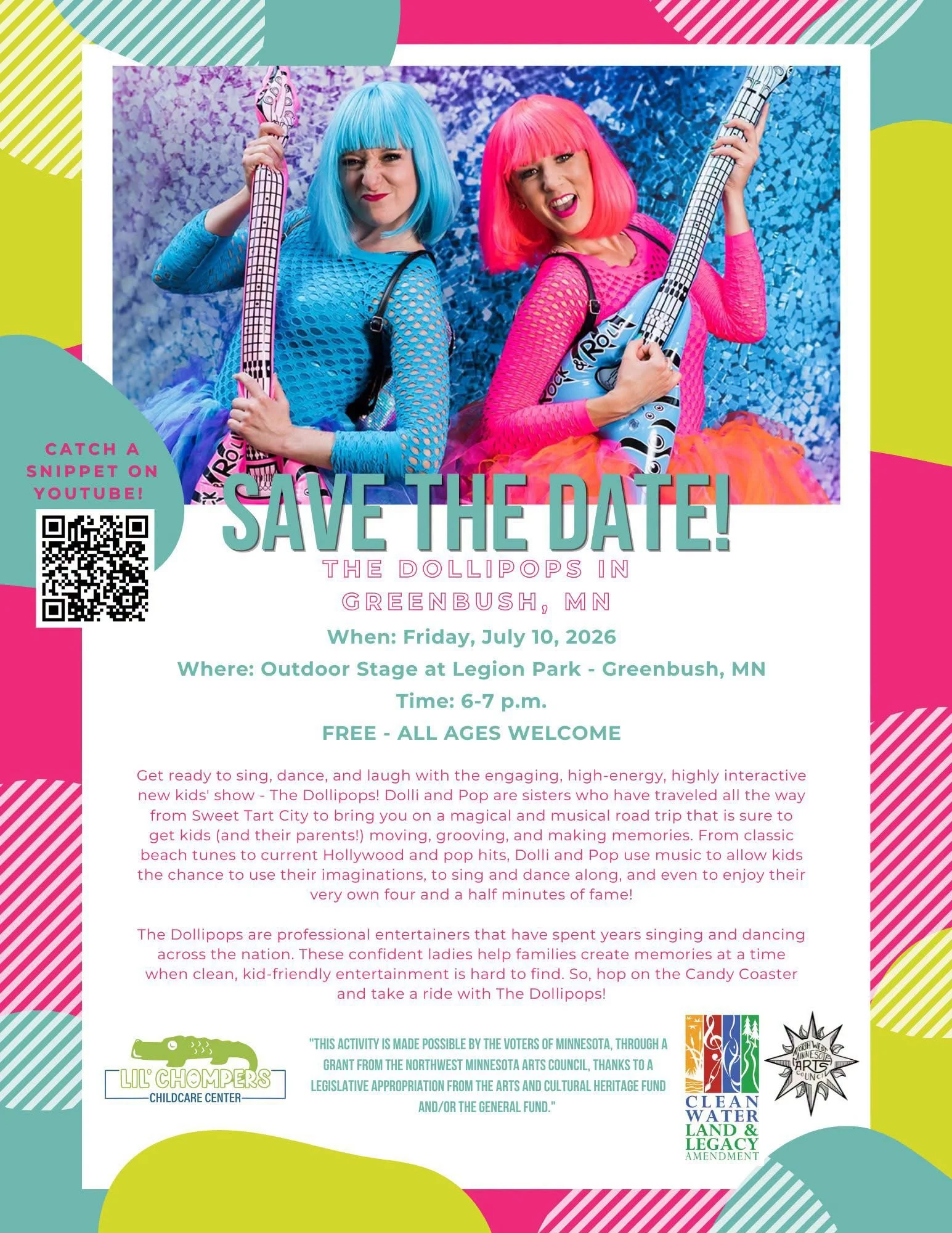 Dollipops Greenbush Concert Friday, July 10