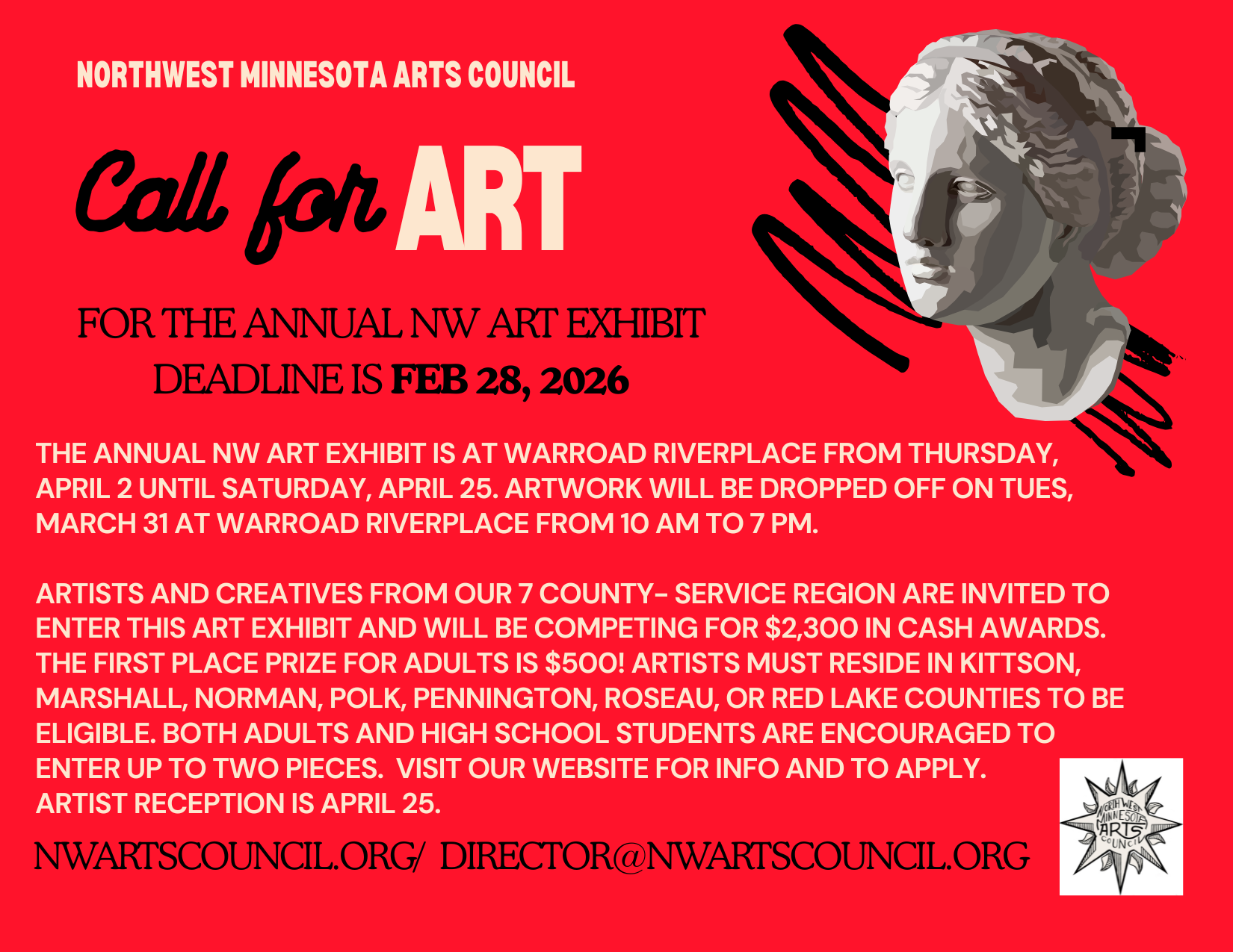 Submissions Due for Annual Art Exhibit 