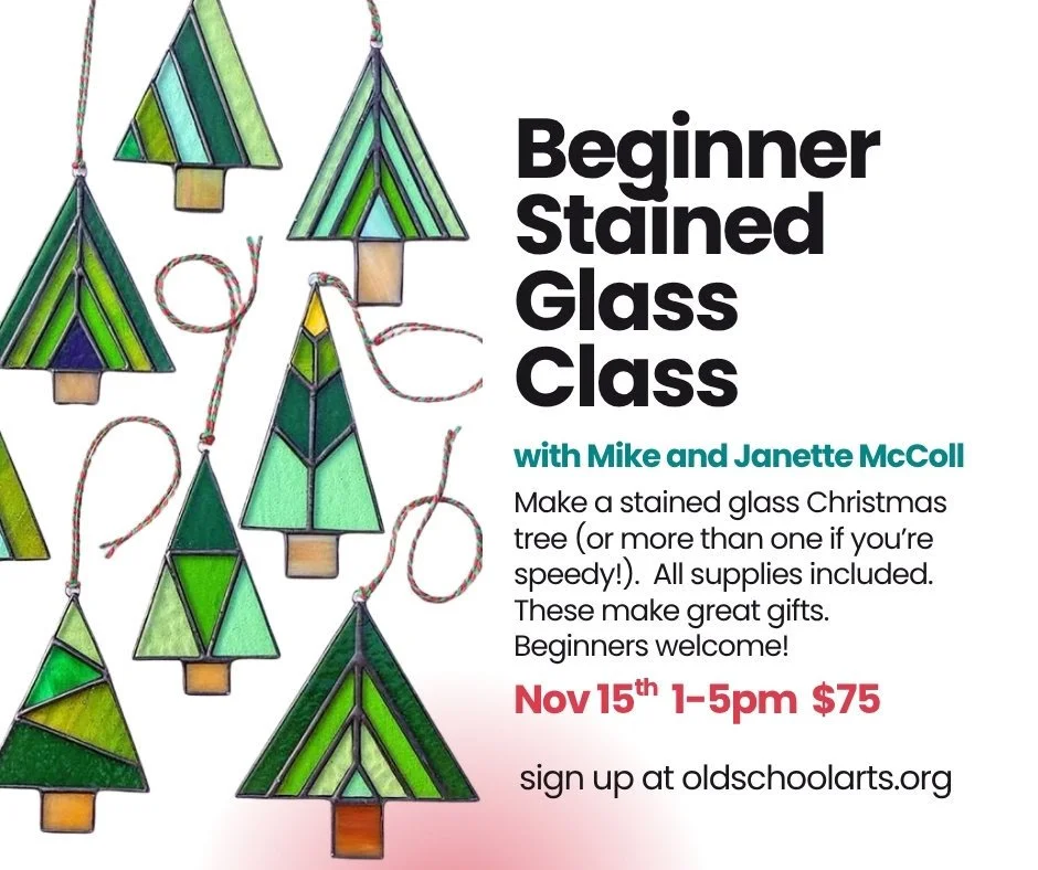 Beginner Stained Glass Workshop in Lengby Nov 15
