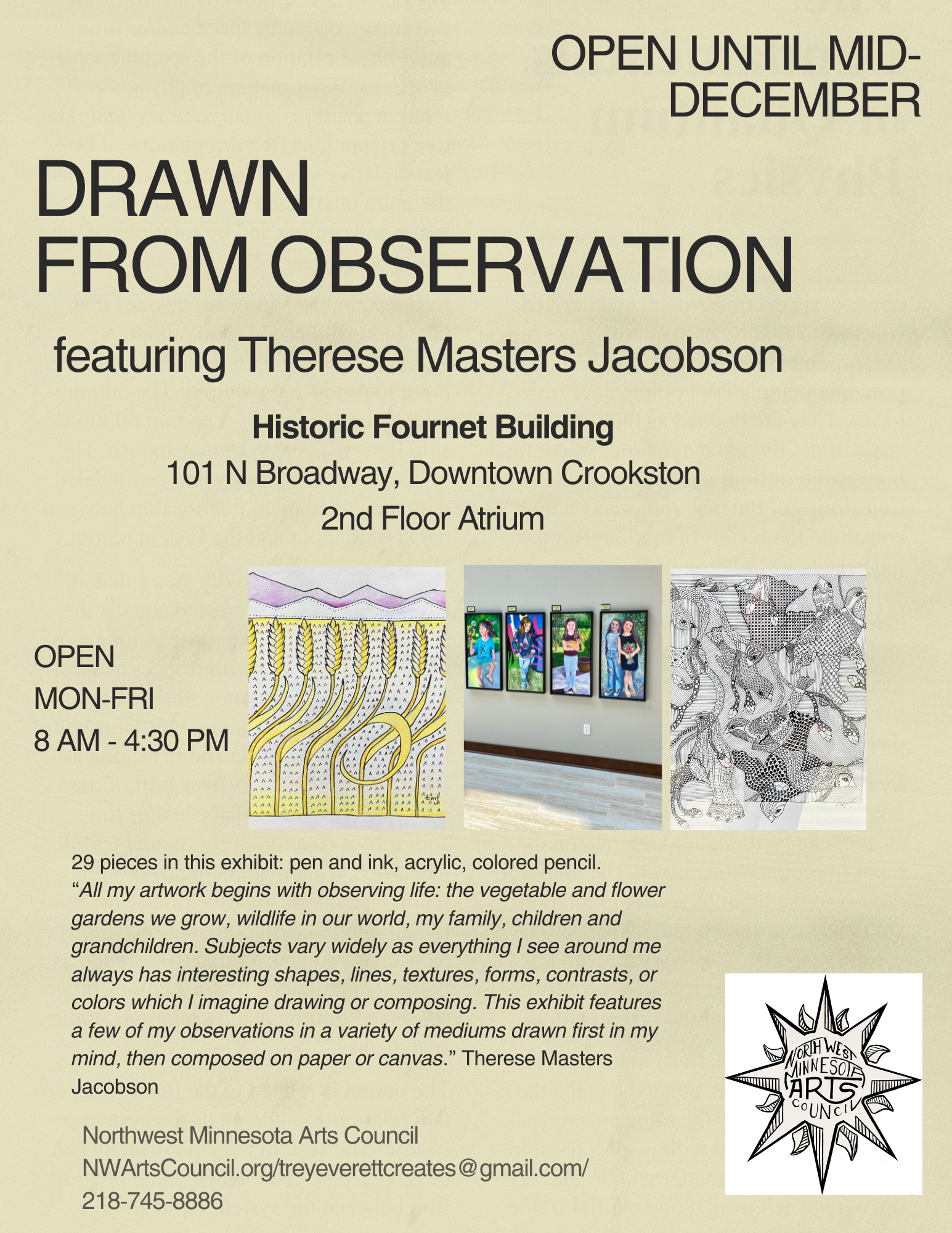 Drawn from Observation Exhibit