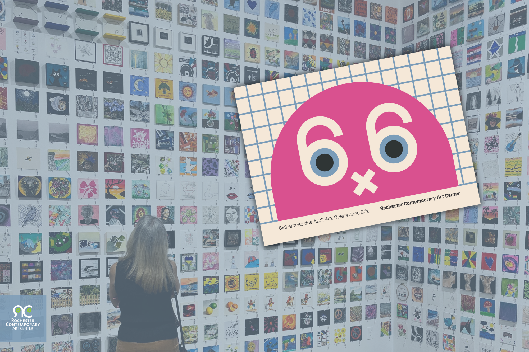 Call for Art 6 x 6  by Rochester Contemporary Art Center in Rochester NY