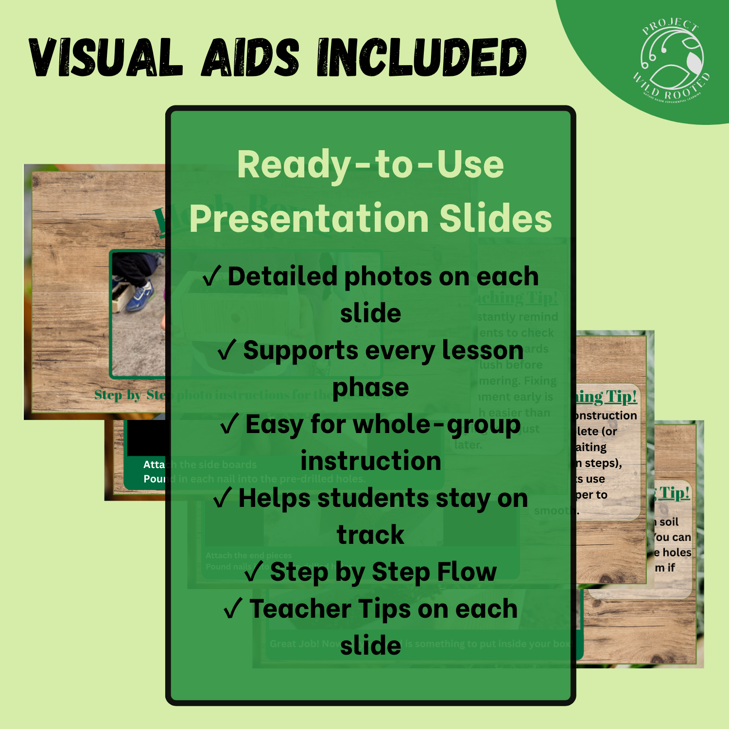 layout of visual aid pages.png