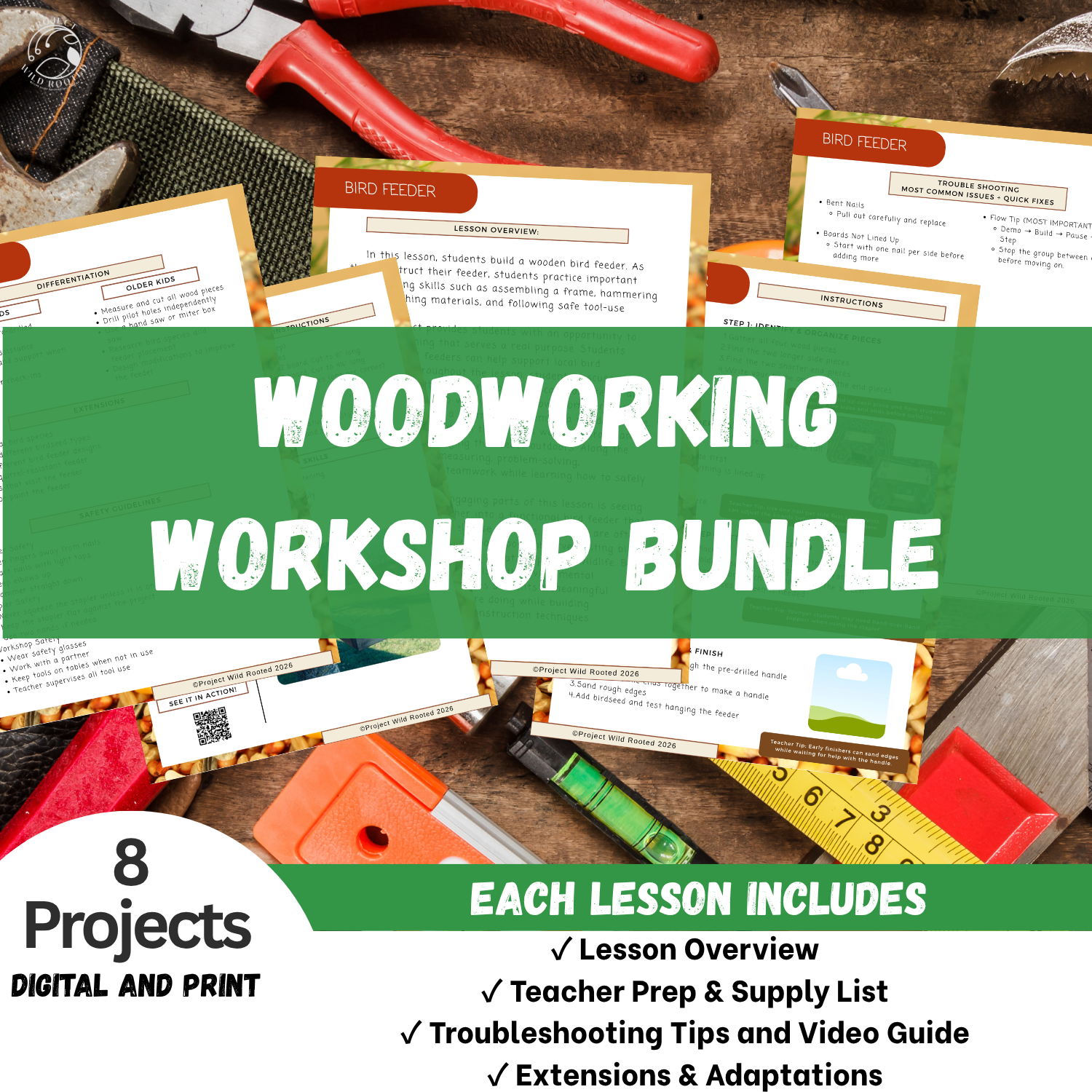 Woodworking Workshop Bundle