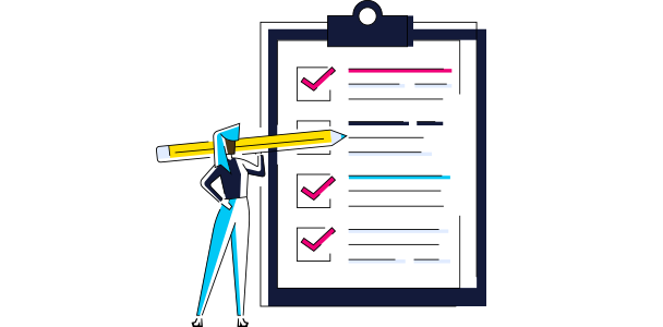 Checking items off of a list