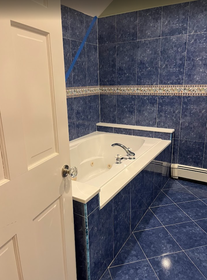 Before: Whirlpool tub that was barely used