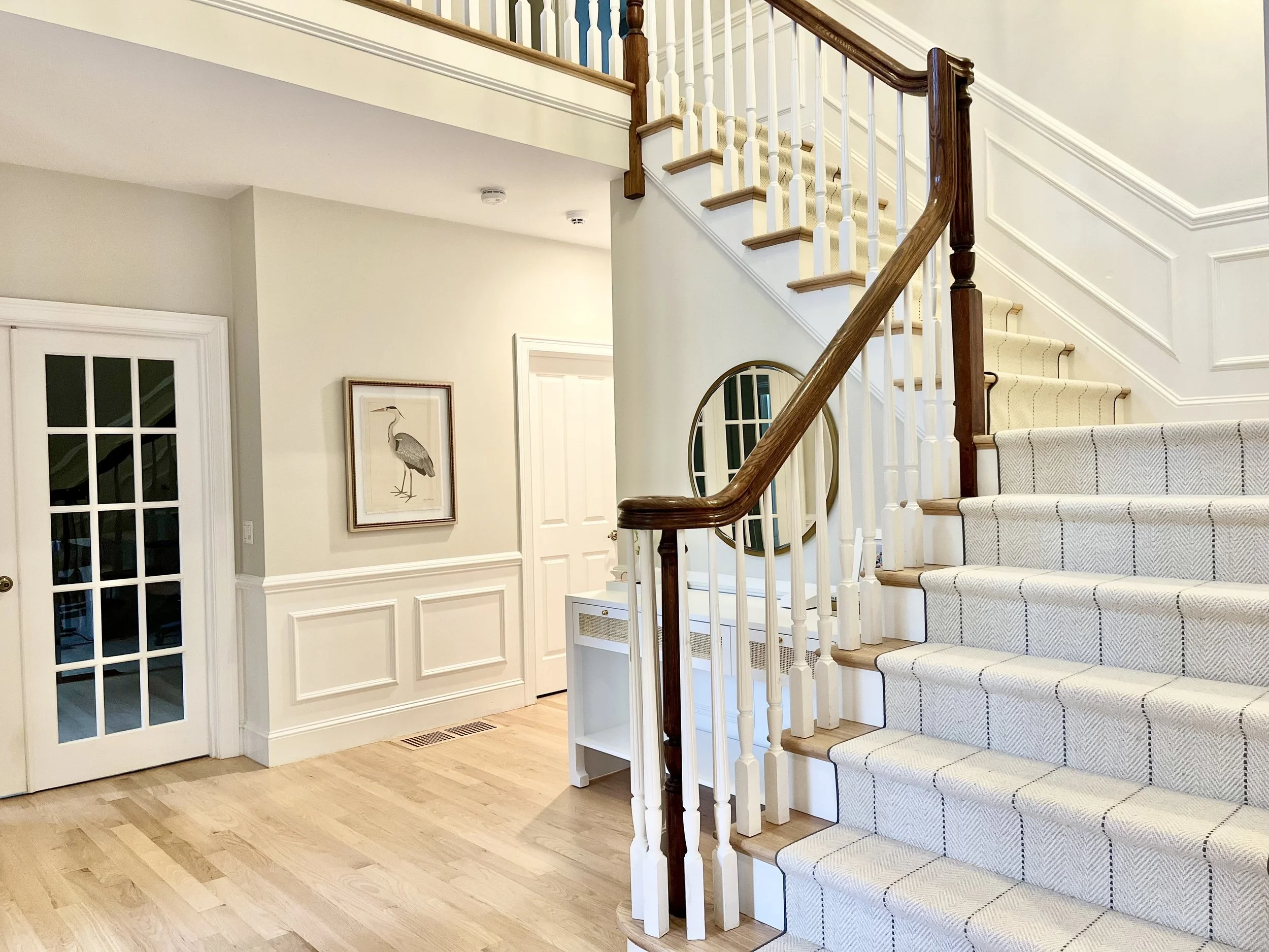 After: Warm colors and subtle textures