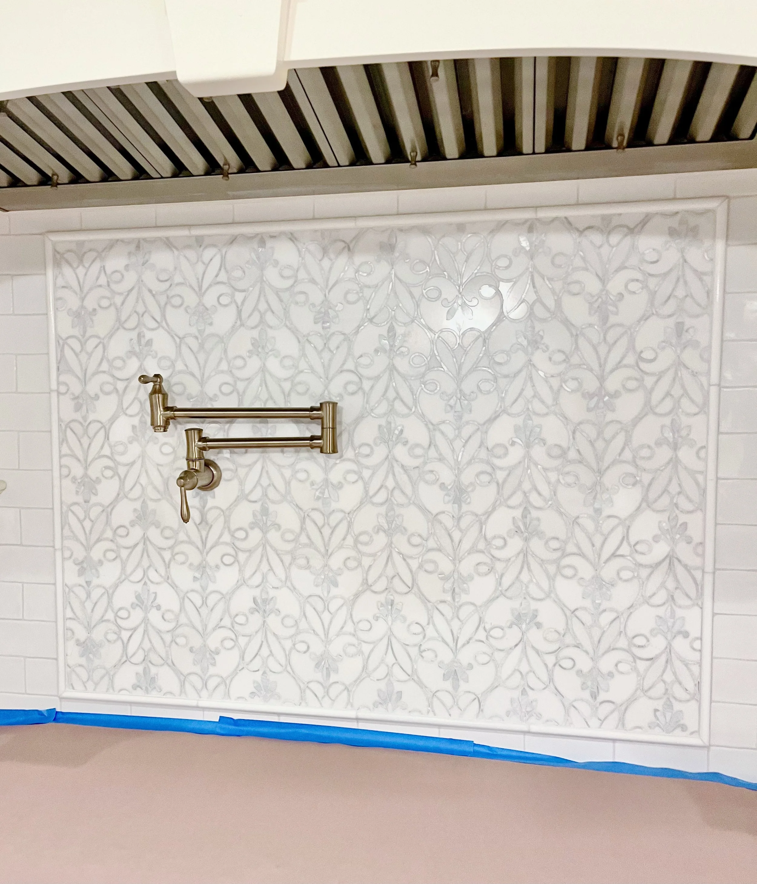 After: Gorgeous mosaic feature