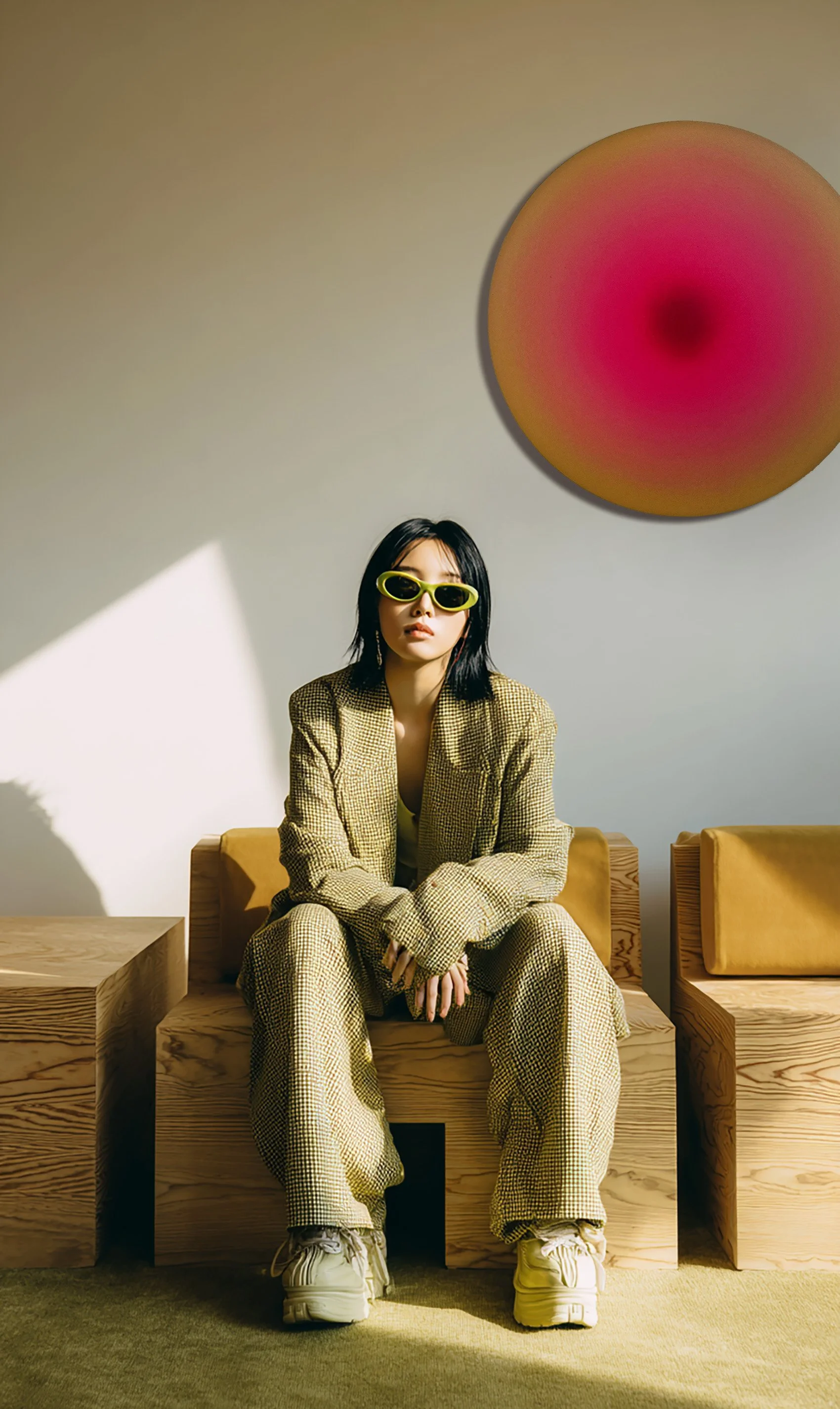 Soft Dot OLIVE 50 cm