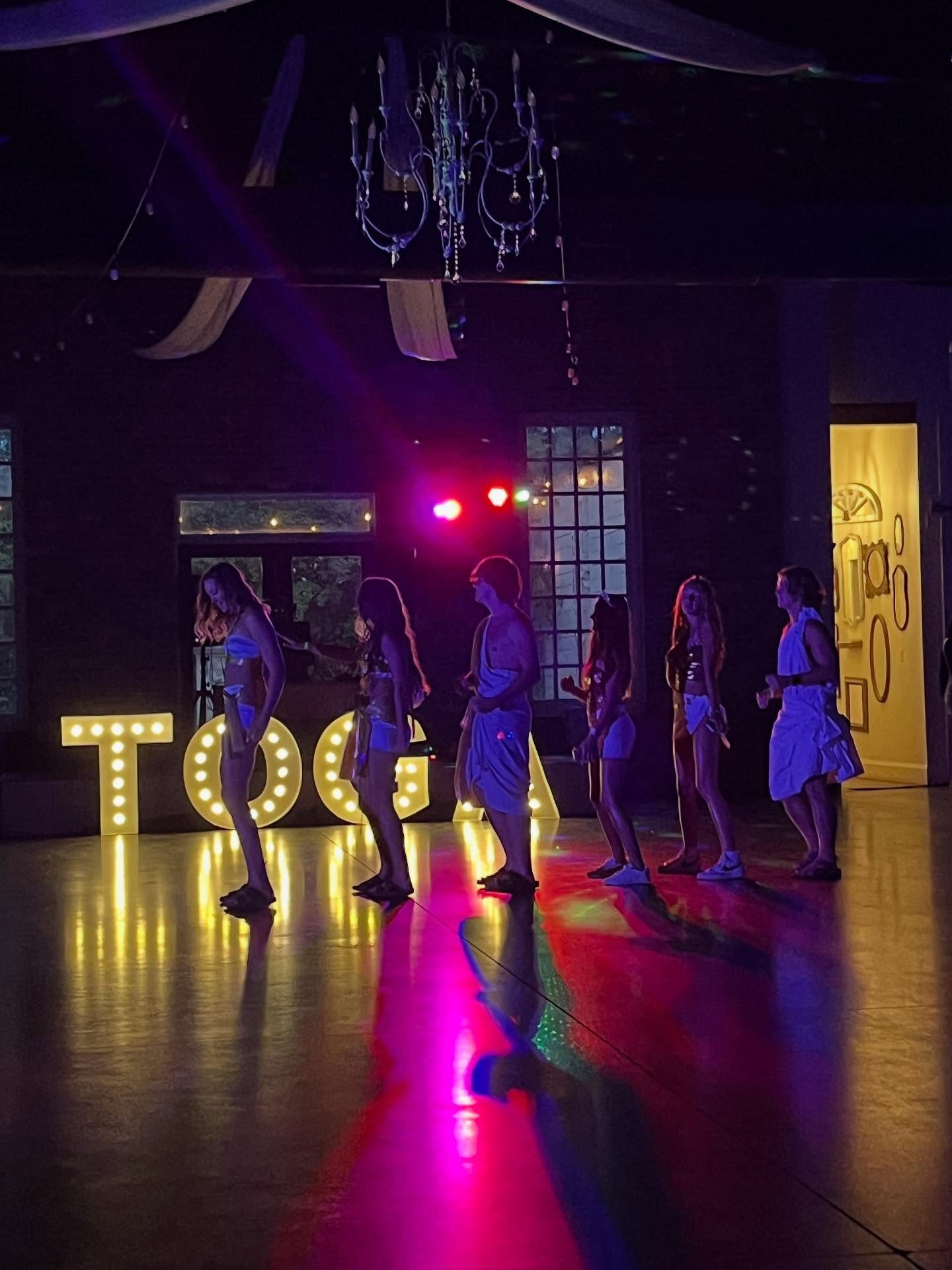 When in doubt, toga it out. 🏛️
And if you’re throwing a toga party, don’t forget the real centerpiece... OUR LETTERS.
😉 Because nothing says “Caesar would approve” like 4ft glowing letters spelling TOGA. 🏛️✨
🎉 Custom wor