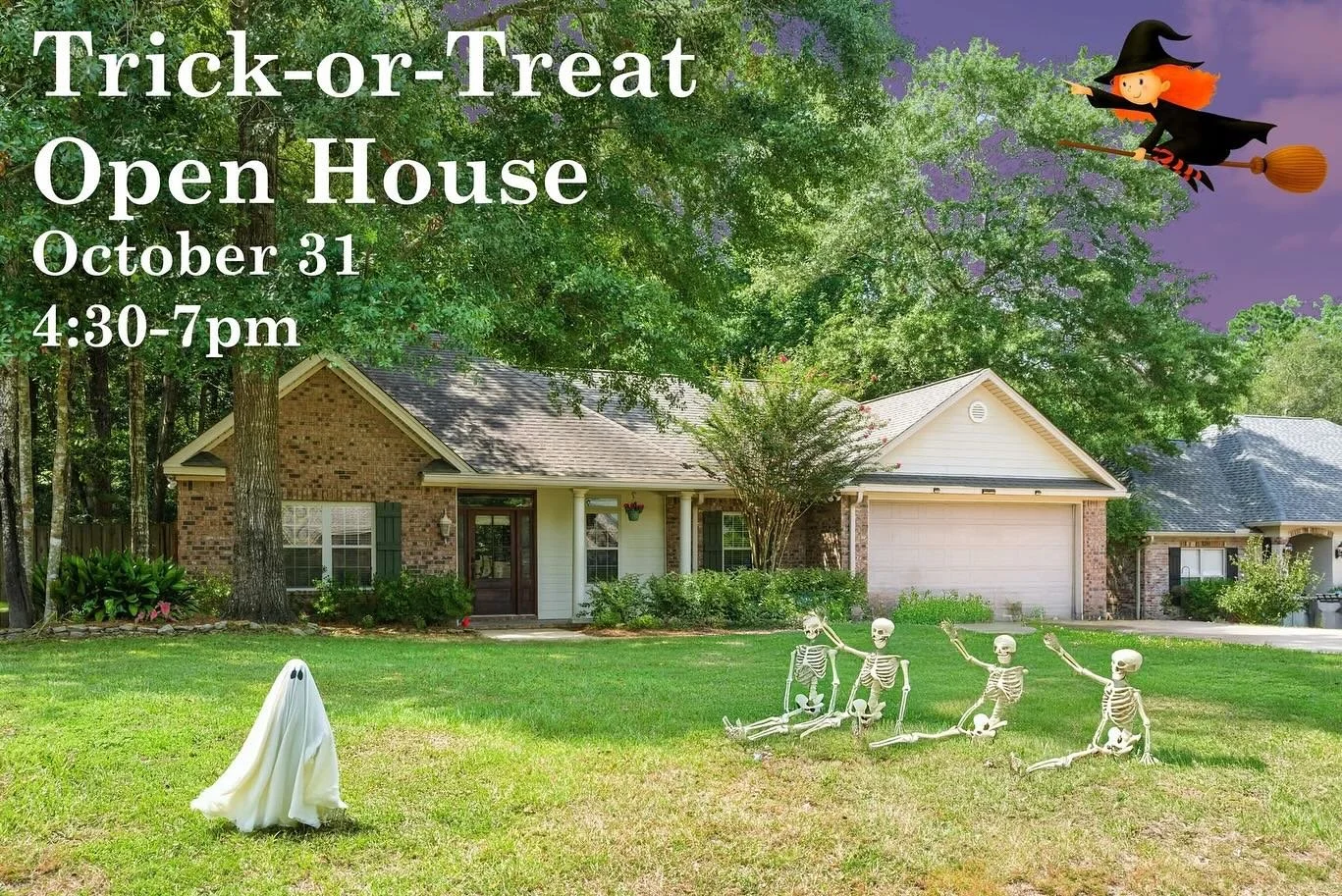 We will have letters set up at an Open House during Trick or Treating hours! Come Trick or Treat in Kingsmill subdivision in Oak Grove and stop by for a look at the house that helped build Letter Love! The kiddos will love coming in  because they wil
