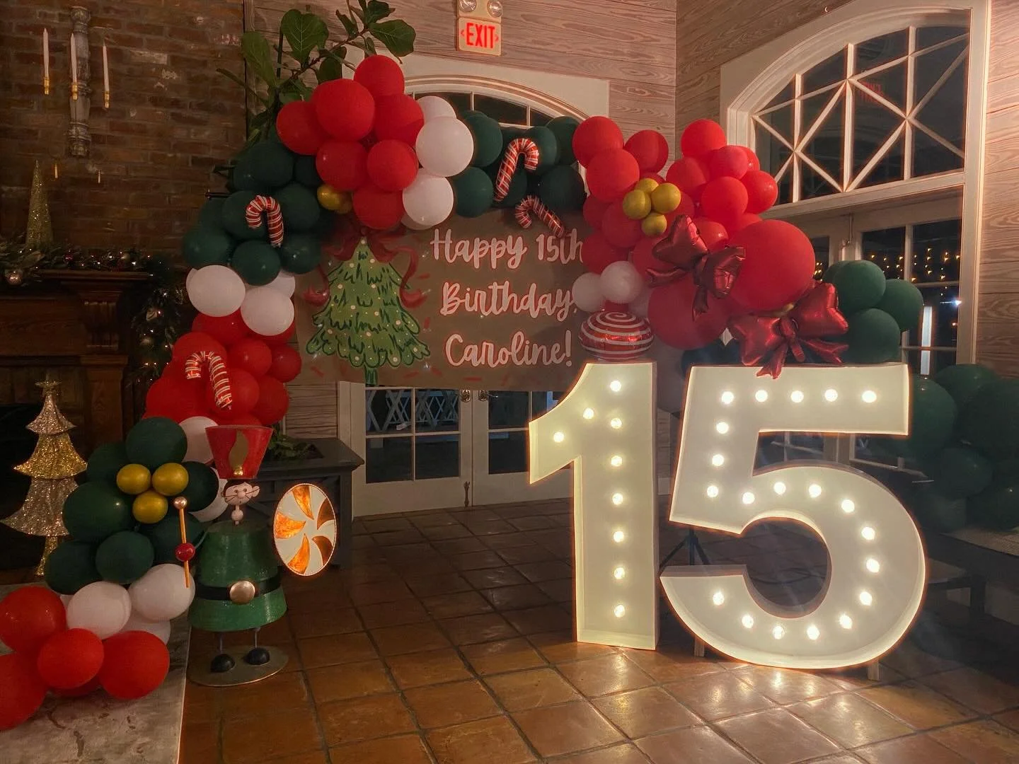 Day four of 12 Days of Christmas Parties!

We love a Christmas themed birthday party!