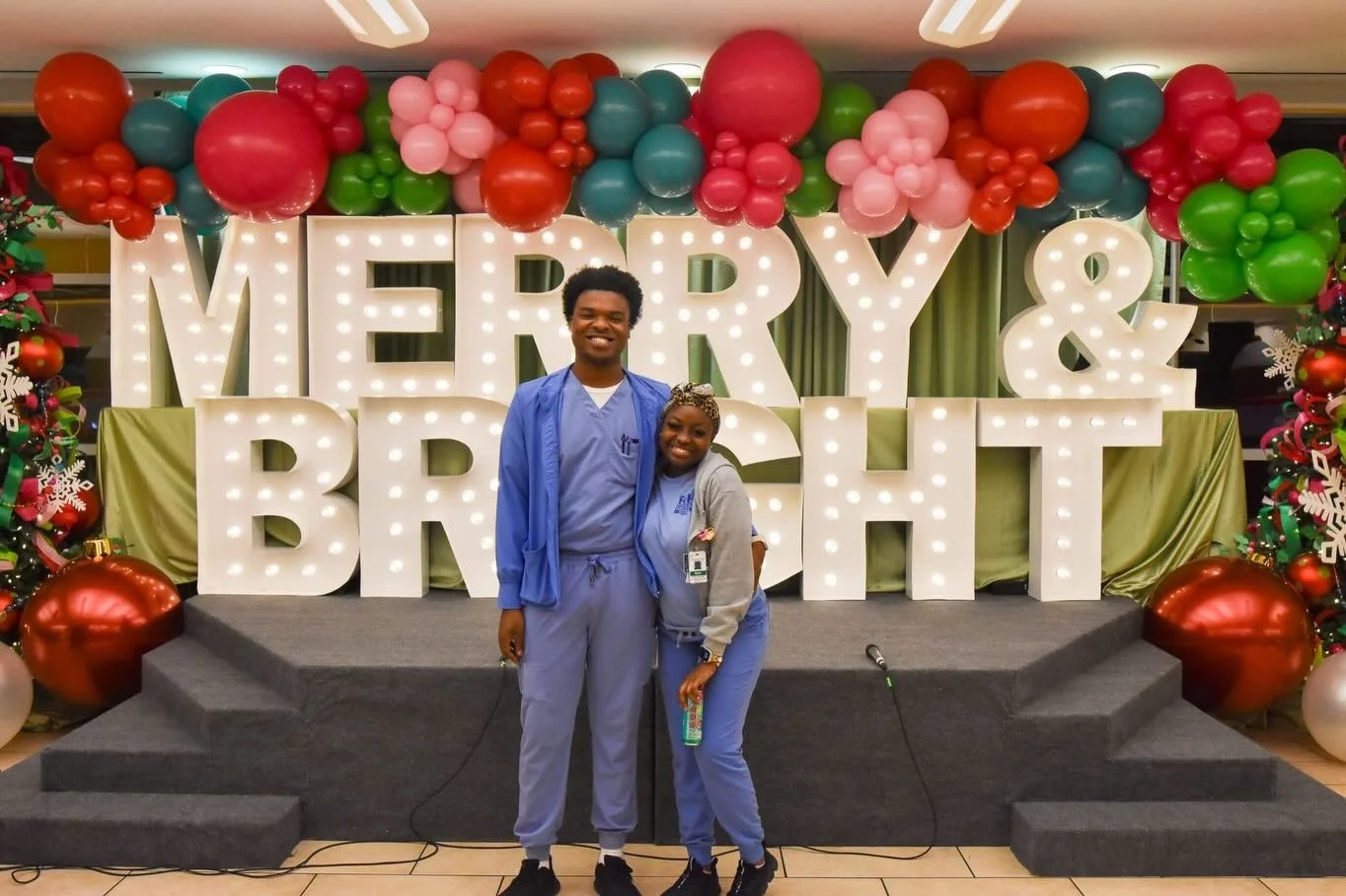 Day eight of our 12 Days of Christmas Parties!

Forest General Hospital made their employees feel Merry &amp; Bright at their Christmas Party where they also gave out recognitions for the year! Congratulations to all who earned an award and all those