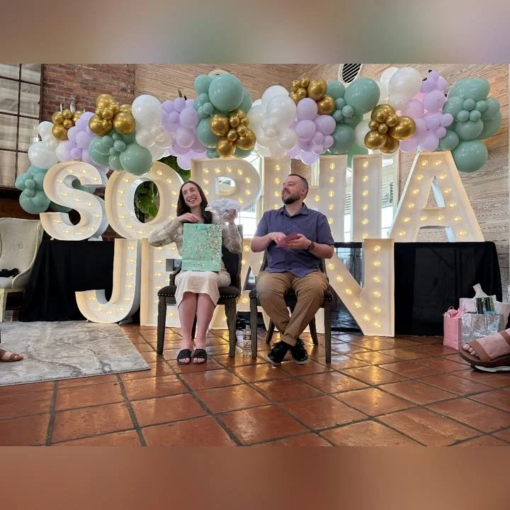 April 2025 Recap &bull; Post 3 of 3
April was one big &ldquo;look how far we&rsquo;ve come&rdquo; month 🫶✨ From OH BABY + the sweetest baby-name moment (SOPHIA JEAN!), to PI PHI joy, USM pride, local love with HPC, and faith-filled nights for HOPE +