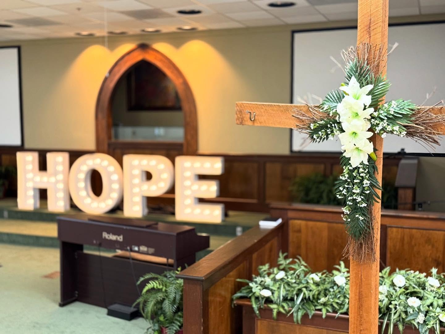 Happy Easter everyone!!

May you find hope today in the work that Jesus did for us all on the cross. He is alive!