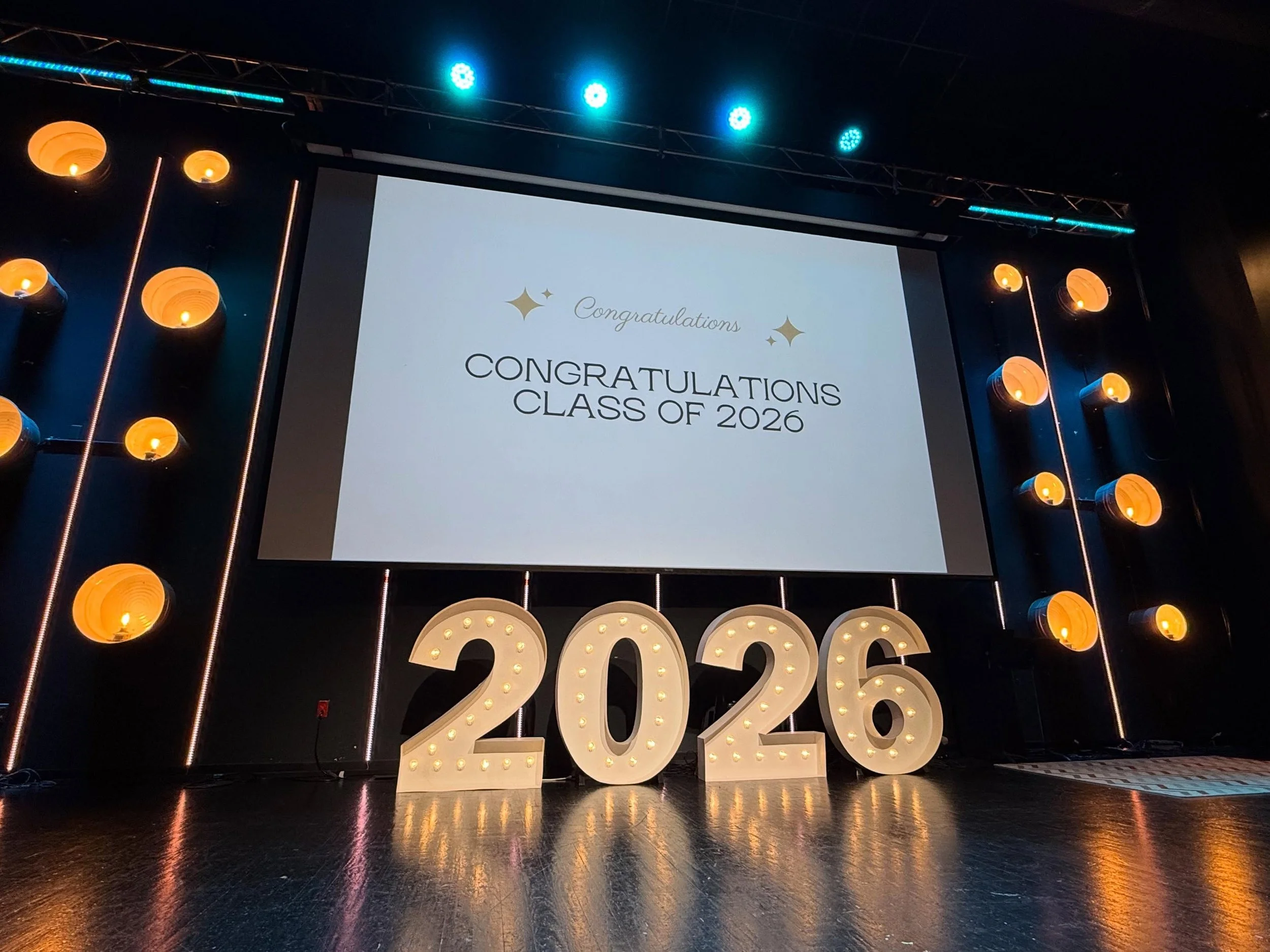 Temple Baptist Church had a Graduate Celebration for their Seniors this year! Congrats class of 2026! The Lord has prepared great paths for you to walk into. 

#senior #graduation #2026 #letterlove #marqueeletters
