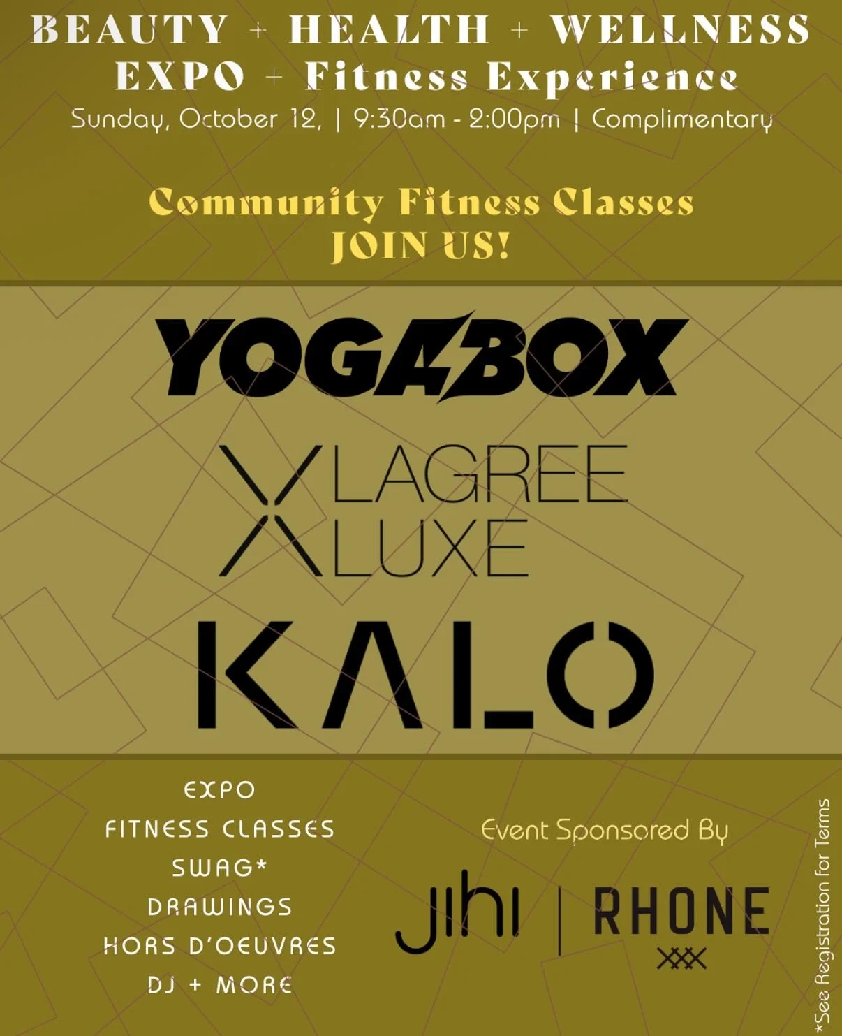 IT&rsquo;S OFFICIAL!! We will be attending (and @laurenn_medina and @leahwolfman_dpt will be leading a class) at the the EXPO + Fitness event at the Cherry Creek Shopping Center. Join us Sunday, October 12, 9:30am-2:00pm as you sample, shop, sweat, a