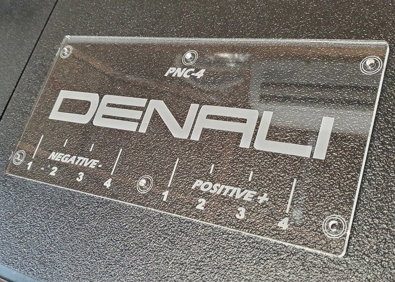 Custom Cut and Engraved Acrylic