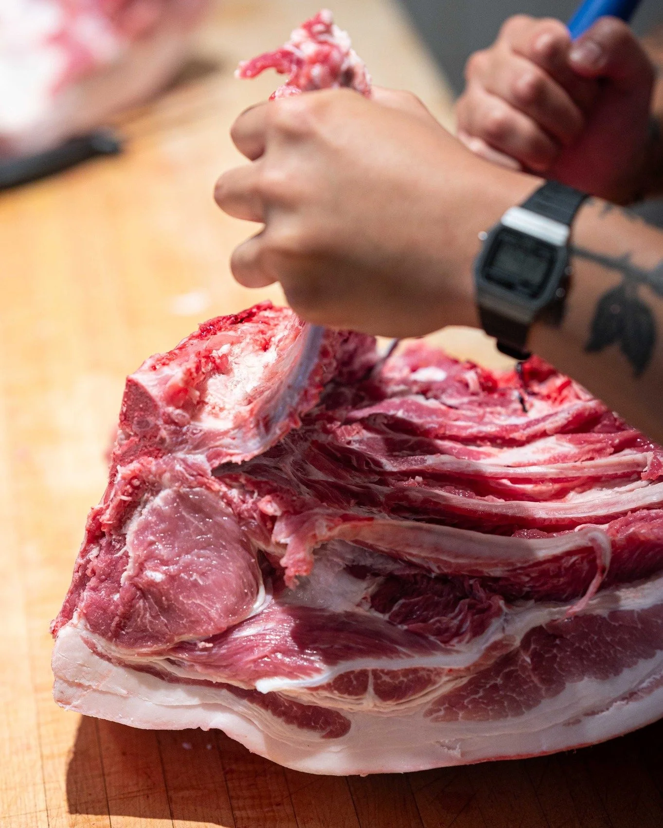 Every piece is carefully broken down by our butchers to bring you the quality, freshness, and flavor you expect from Russell&rsquo;s. 🥩🔪

 #foodisfuel #meatlover #butchery #butchers