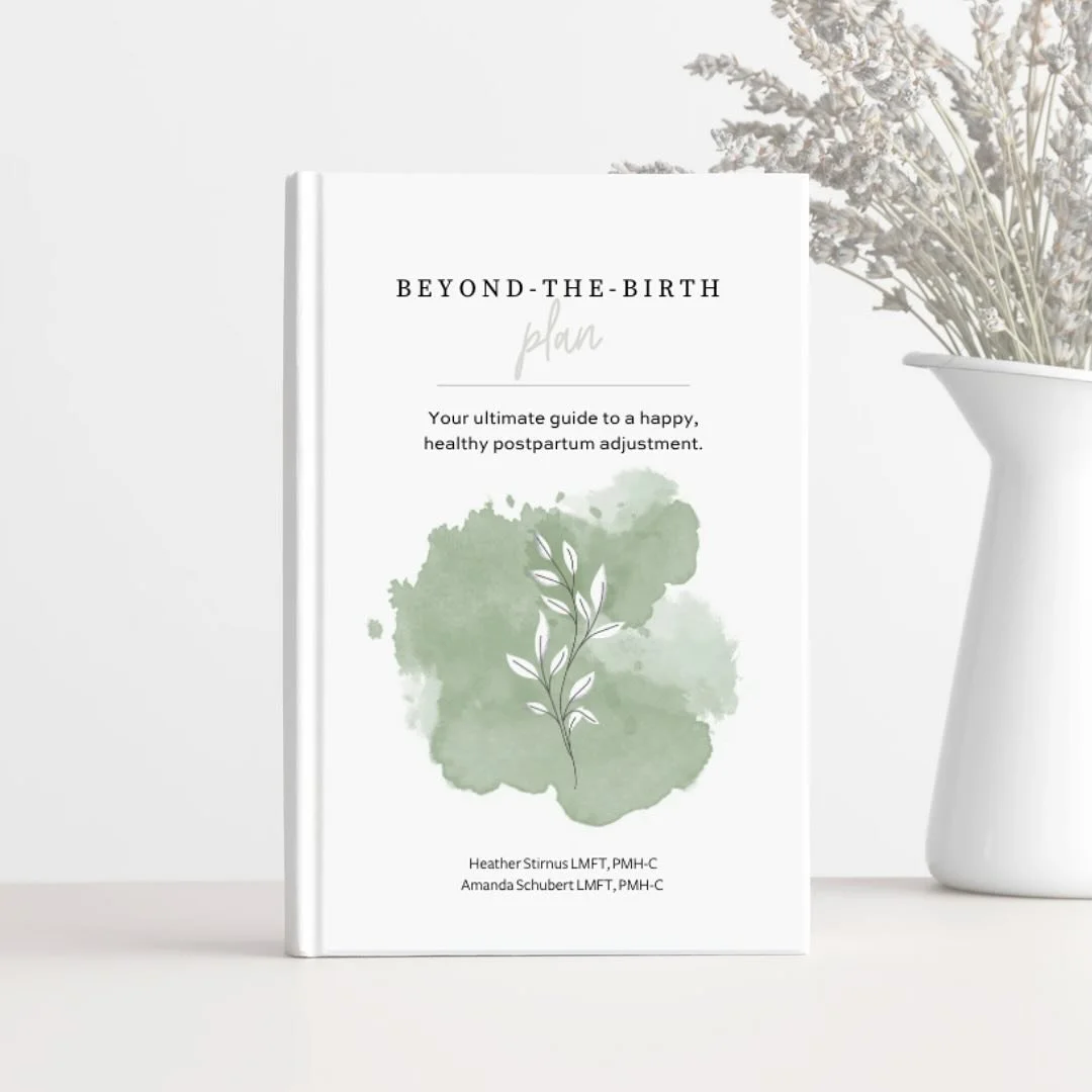 IT&rsquo;S HERE! 🎉🥳 We have been so eager to share this with you! 

Introducing&hellip;

🤍Beyond-the-Birth Plan: Your Ultimate Guide to a Happy, Healthy Postpartum Adjustment 🤍

Our founders, Heather &amp; Amanda, have created the perfect postpar