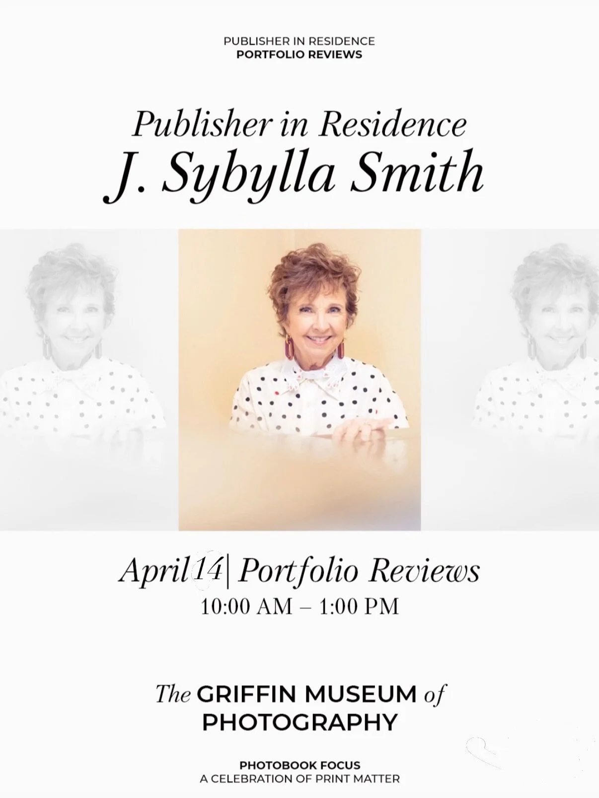 A few spots still open for portfolio reviews with moi! I look forward to seeing you tomorrow!

#portfolioreviews #griffinmuseumofphotography #illuminate #elevate #amplify