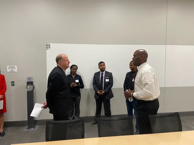 Governor Polis Speaks at ActivateWork Event, and Meets with Program Participants to Hear their Stories