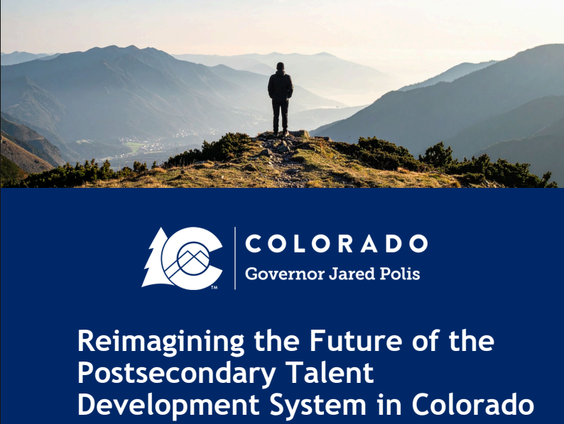 Governor Polis and Legislative Leaders Announce State Report Advancing Positive Change in Post-Secondary Education and Workforce Devcelopment