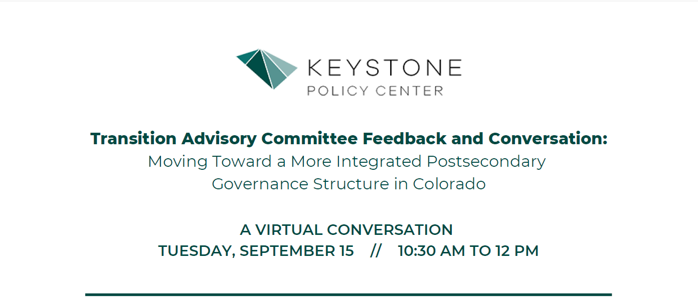 Screenshot of the Keystone Policy Center invitation
