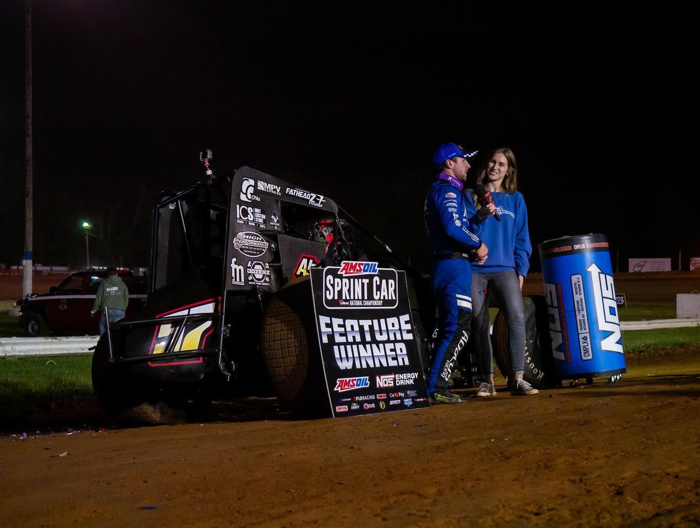 Last weekend, Logan Seavey scored a dominant win at Bloomington Speedway and claimed a top-10 at Tri-State Speedway. At Bloomington, Seavey won his heat race and drove to the lead of the feature. Before a late yellow, at one point had nearly a half o