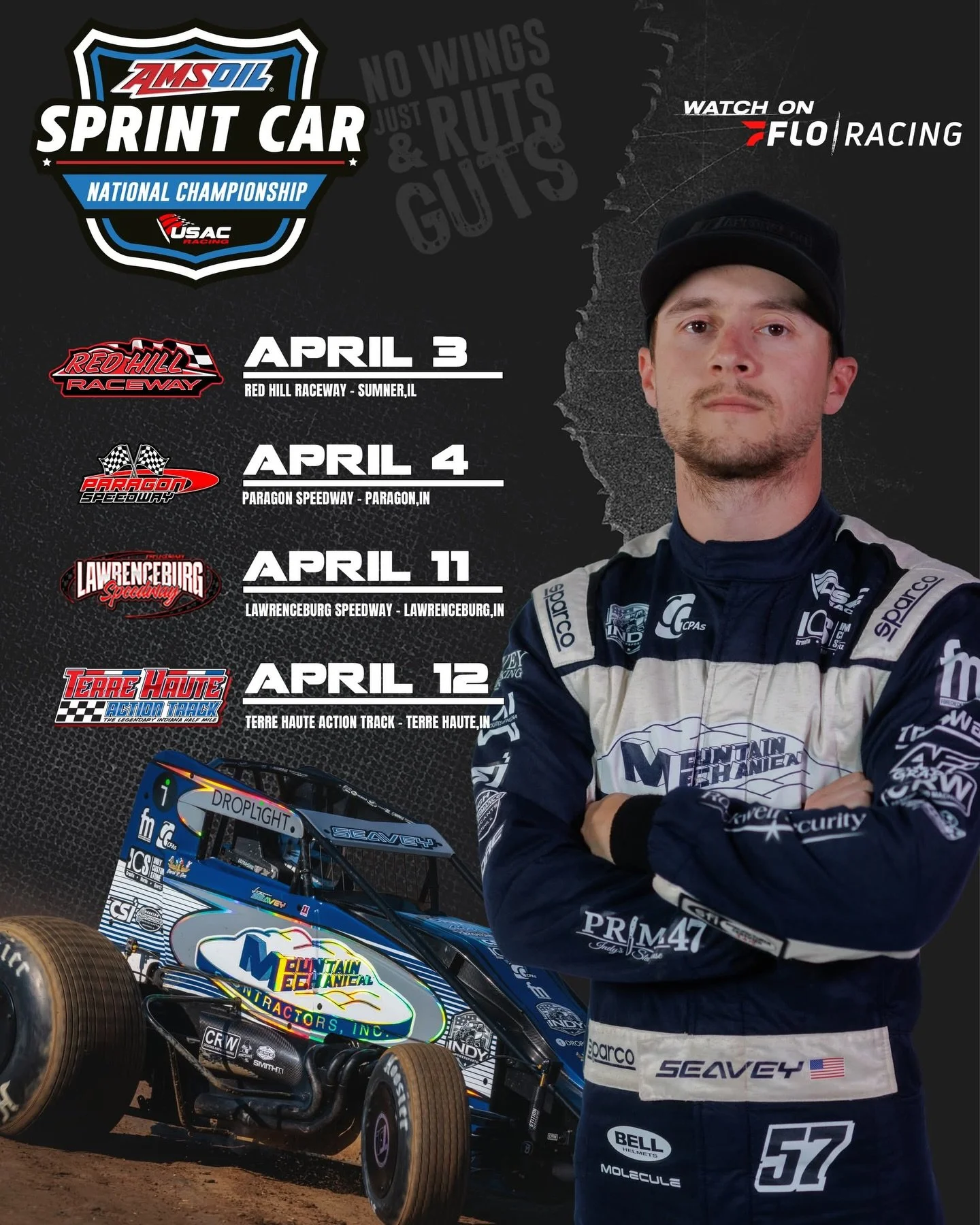 We are back at it today with @usacnation at Red Hill in Sumner, Illinois. Looking to back up last years visit with the Mountain Mechanical 57.