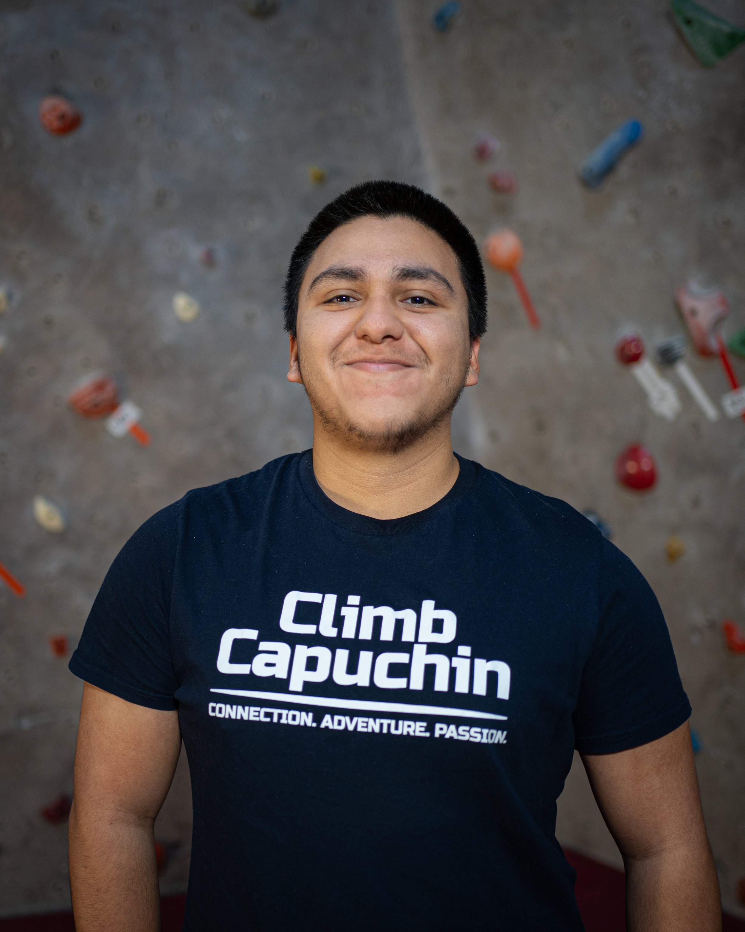 Climb Capuchin youth climbing team Team Azara's Team Ka'apor team photo. Youth climbing activities near me after school sports youth activities Spring Branch Memorial Houston near me best indoor climbing Houston Texas Rock Gym kids summer camp