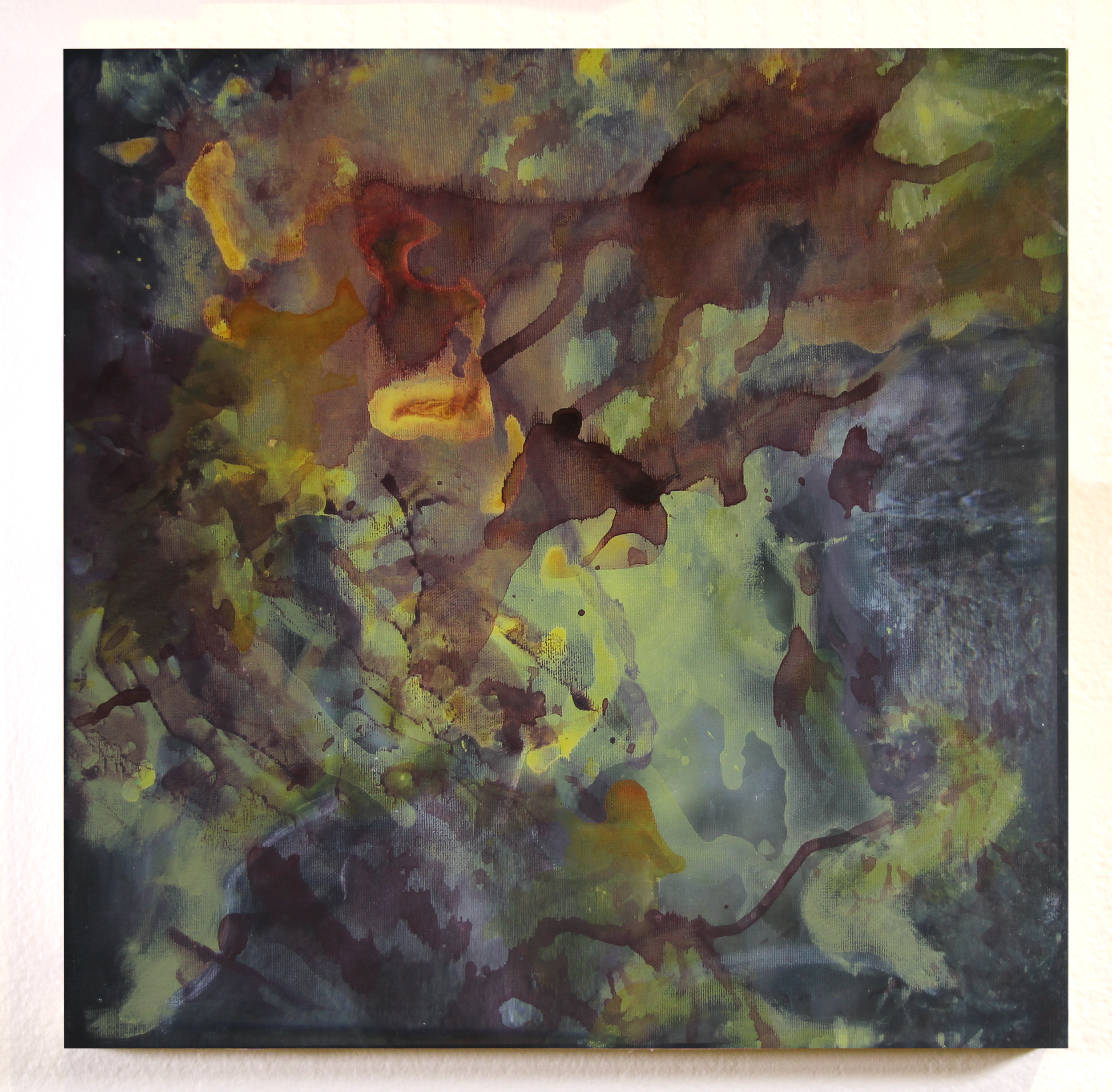 Blink,
2017,
Acrylic on Holga print
