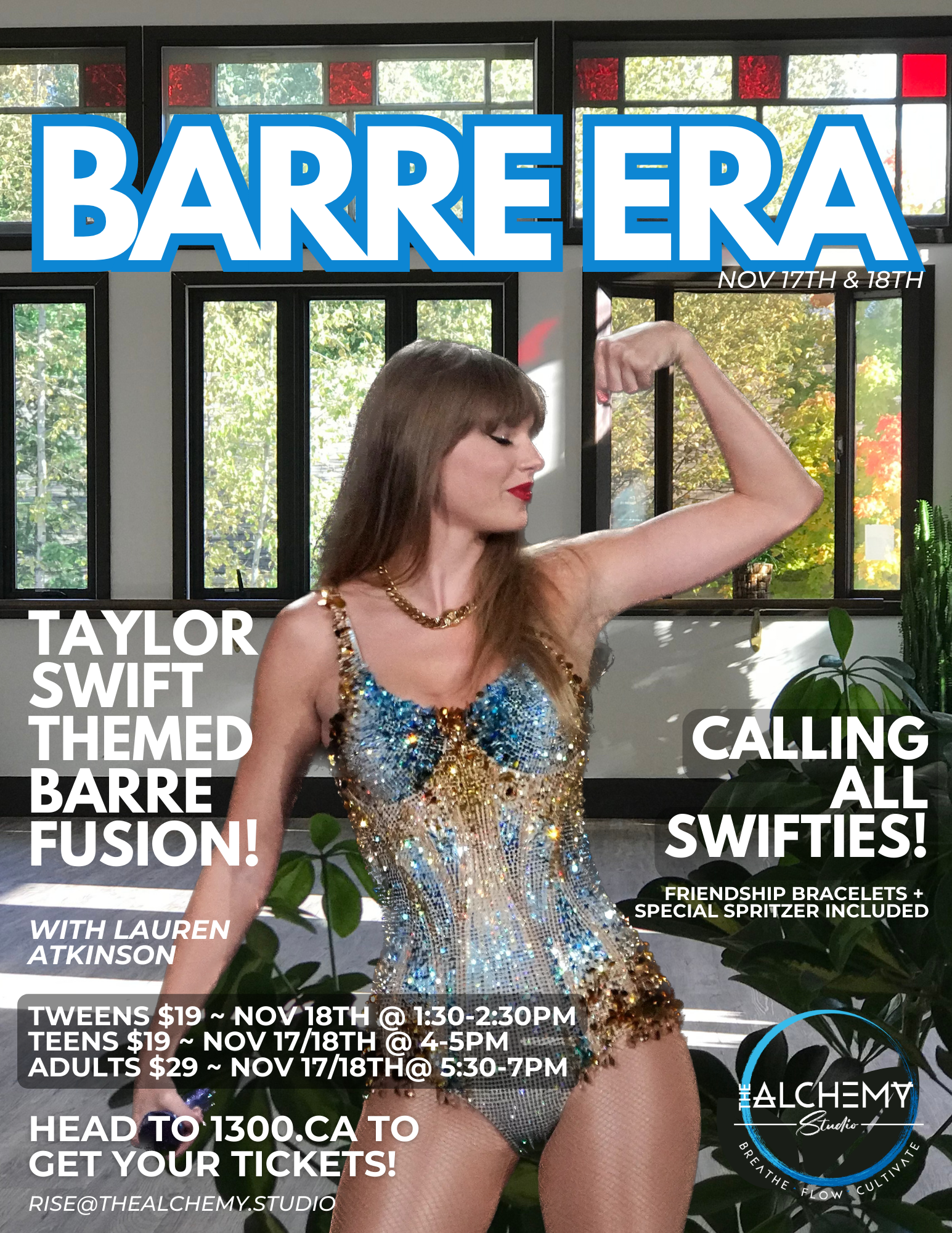 The Alchemy Studio Barre Era TEEN EDITION (Taylor Swift)