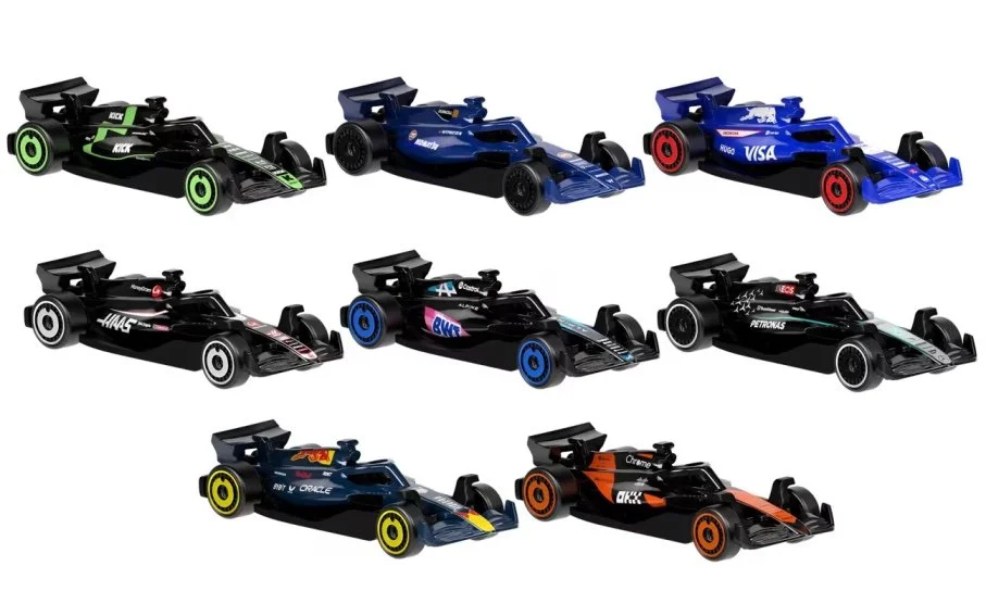 Mattel completes Hot Wheels F1 lineup 