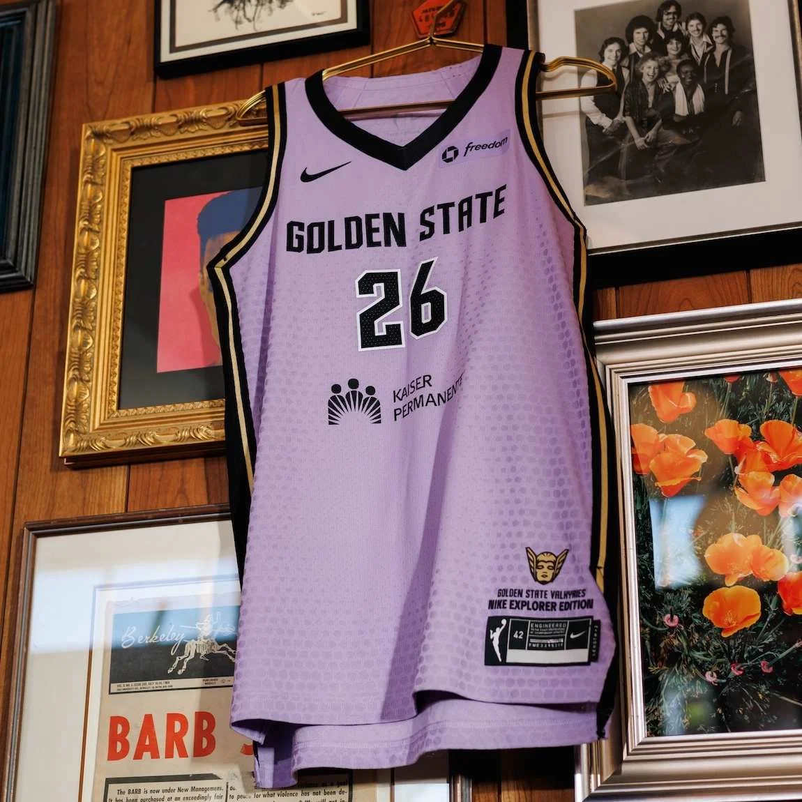 Exclusive: Golden State Valkyries reveal first look at violet jerseys