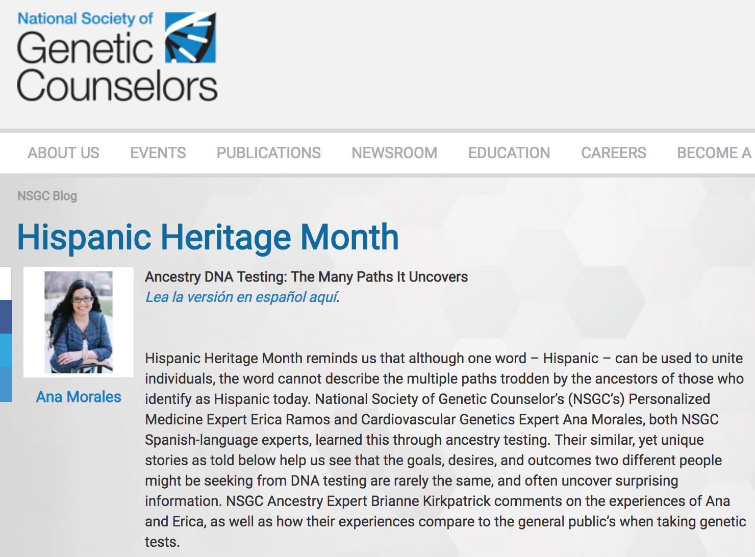 Hispanic Heritage Month