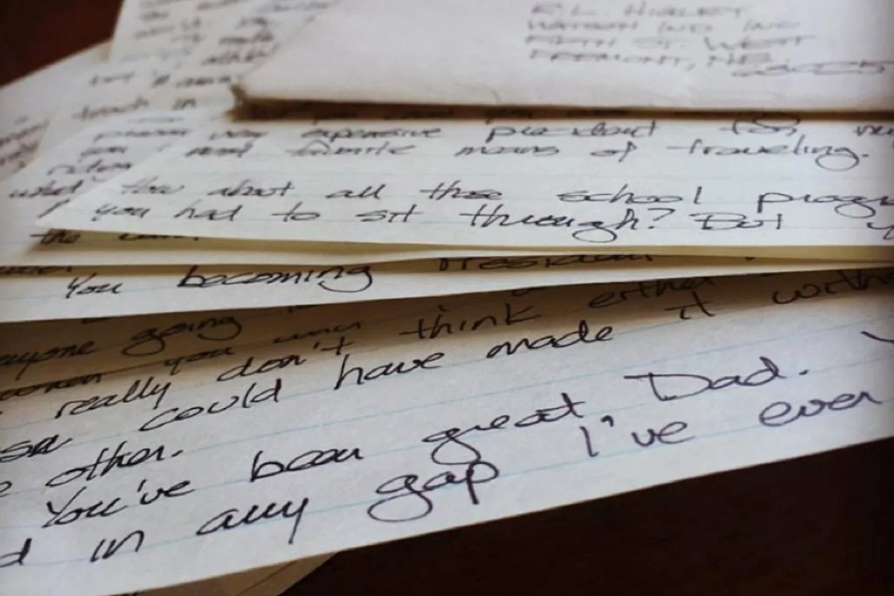 Looking Back #4: The Letter in the Drawer.