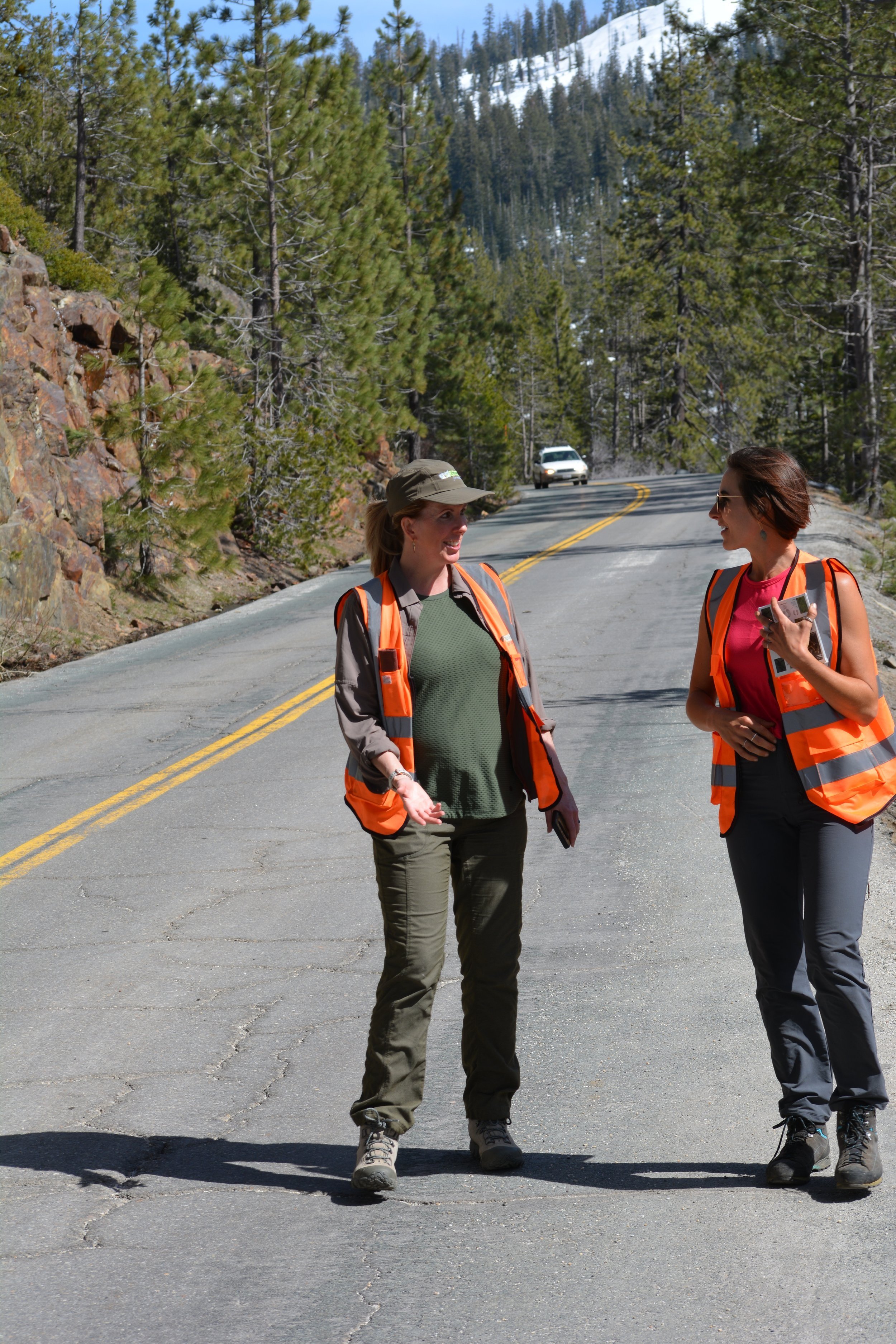  I had the chance to scheme conservation opportunities with Pathways for Wildlife’s Wildlife Ecologist Tanya Diamond while we assessed bridges, culverts, and existing wildlife underpasses on I-80. 