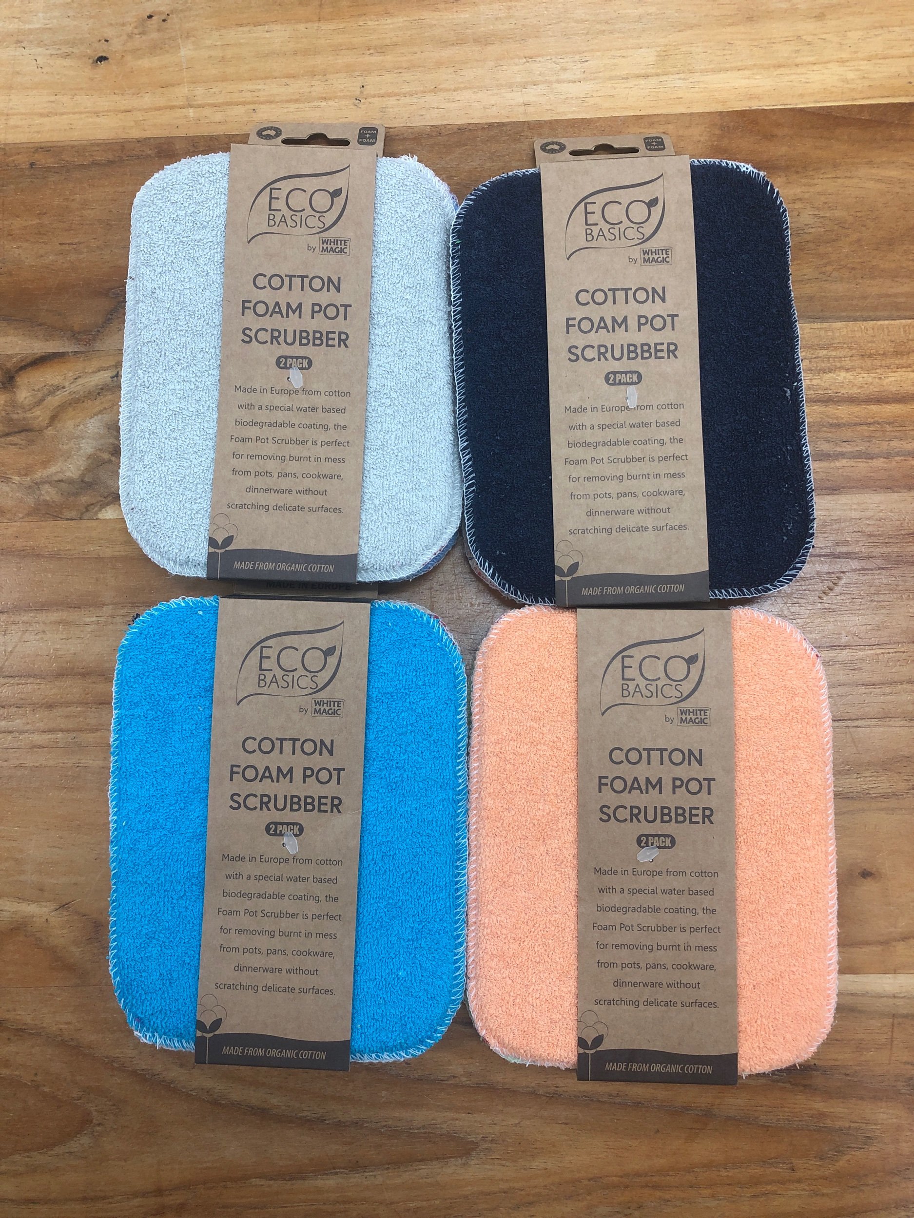 Pot Scrubber - Foam - 2 Pack