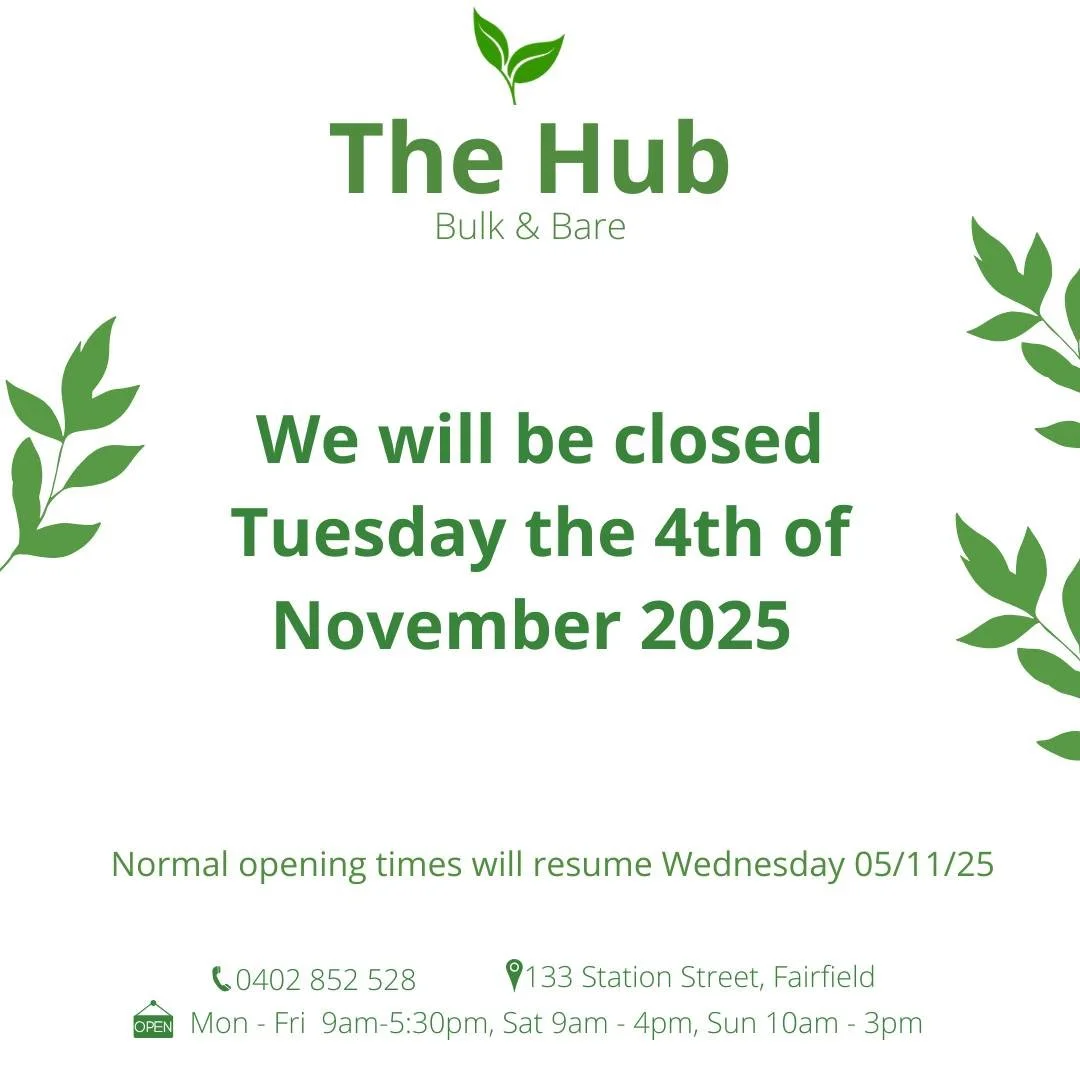 #thehubbulkandbare #thehubfairfield #melbournebulkfoodstore #bulkfoodstore